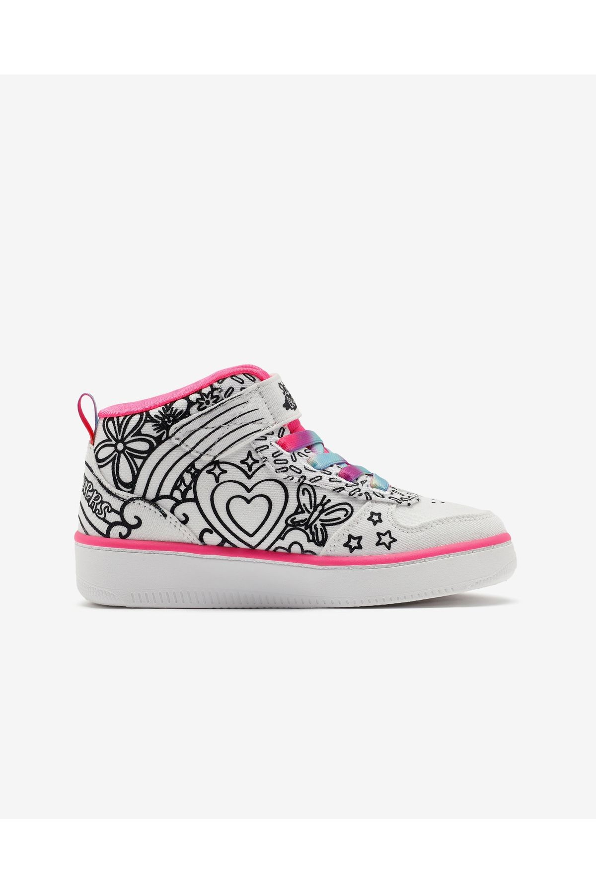 Sport Court 92 - Color Me Kicks Büyük Kız Çocuk Beyaz Sneakers 302213l Wmlt