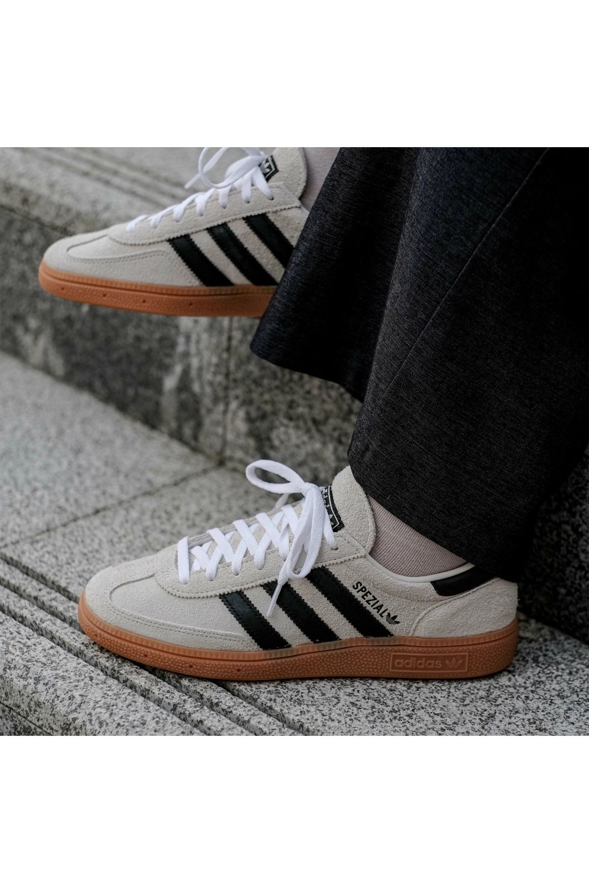 Handball Spezial W Unisex Günlük Ayakkabı IF6562 Bej