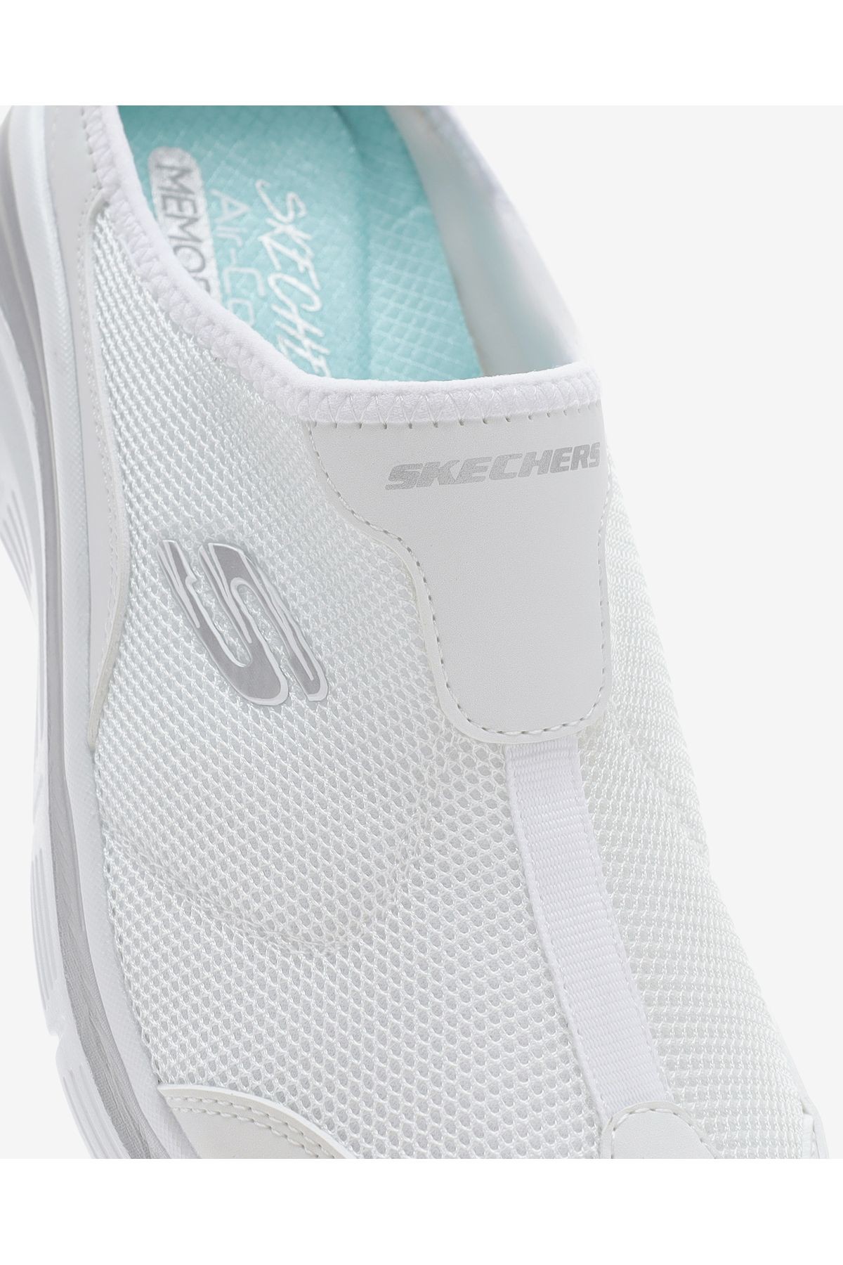 Fashion Fit Kadın Beyaz Arkası Açık Spor Ayakkabı 12714Tk Wht