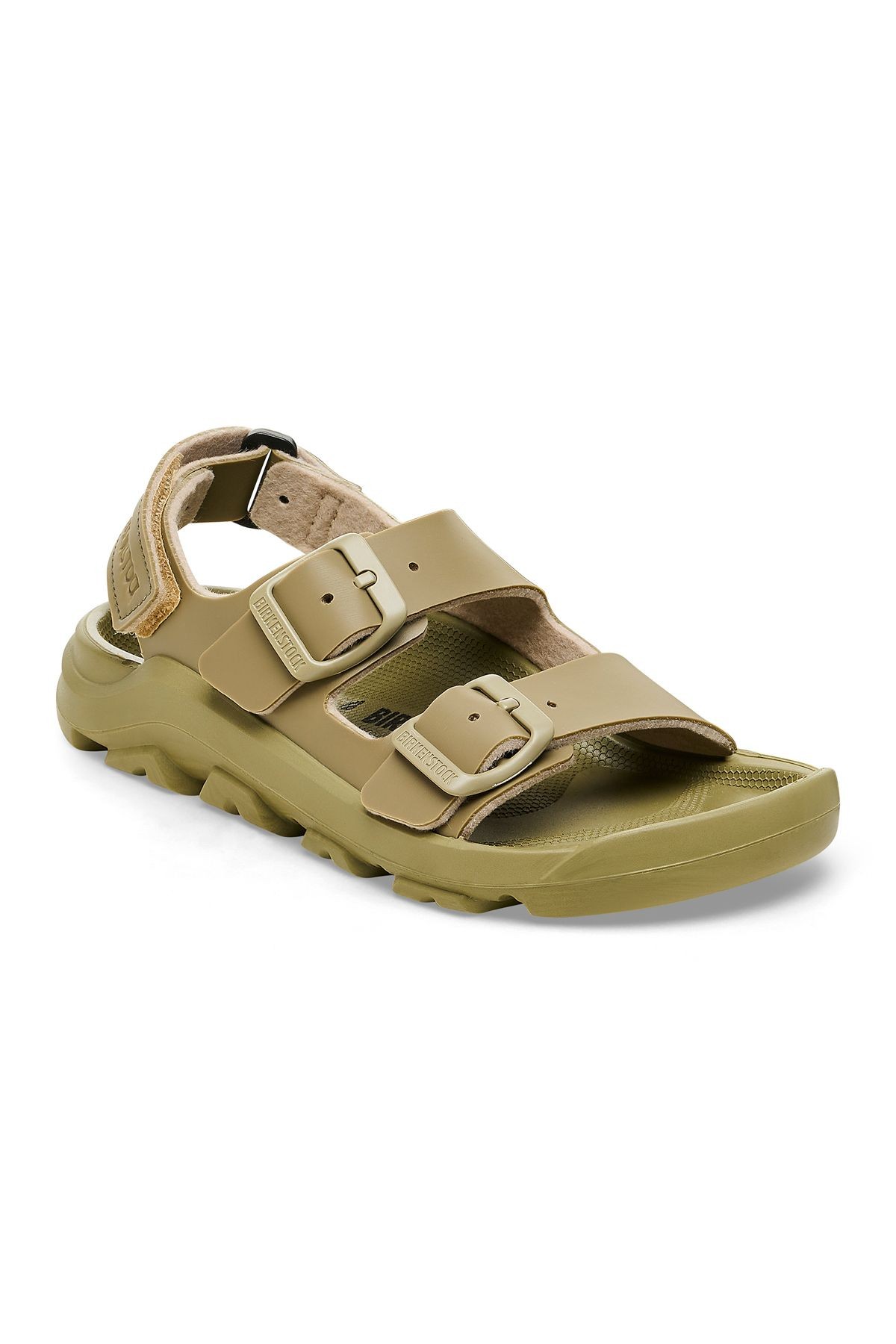 Kadın / Kız Terlik 1026772 Birkenstock MOGAMI KIDS BF ICY FADED KHAKI