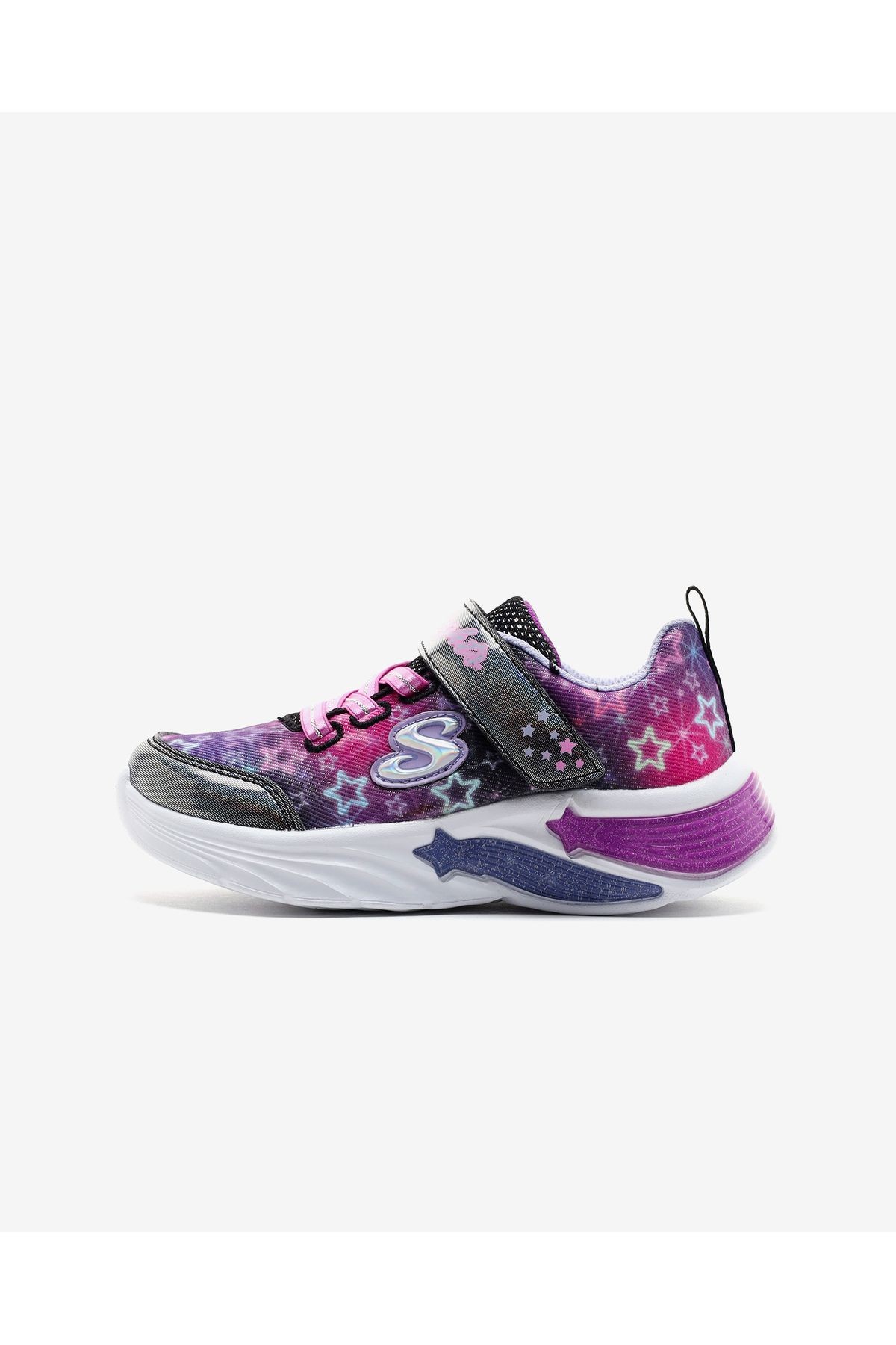 Star Sparks Küçük Kız Çocuk Siyah Işıklı Spor Ayakkabı 302324n Bkmt