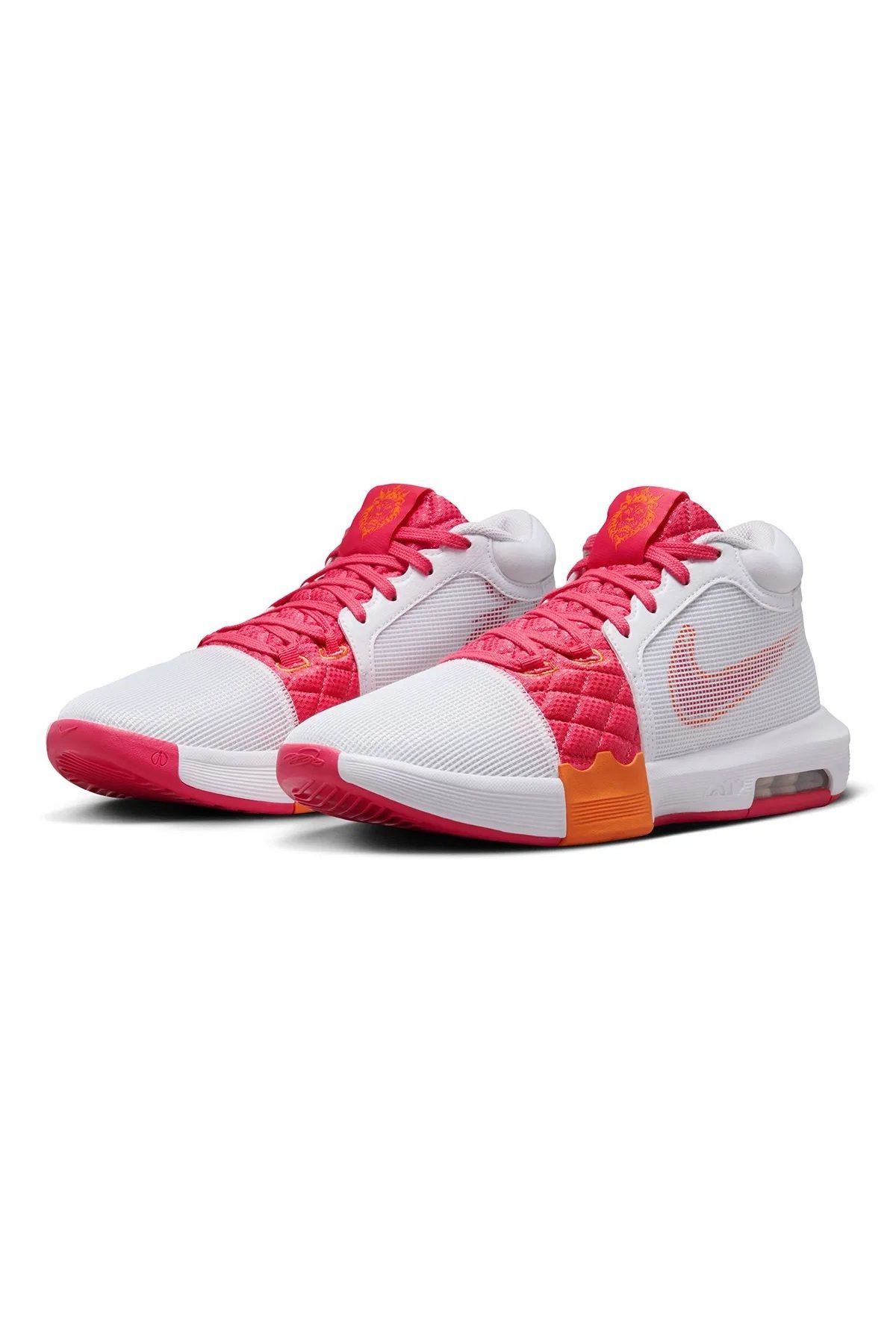 Lebron Witness Vııı Basketball Shoes White Red Basketbol Ayakkabısı Beyaz Kırmızı Fb2239 104