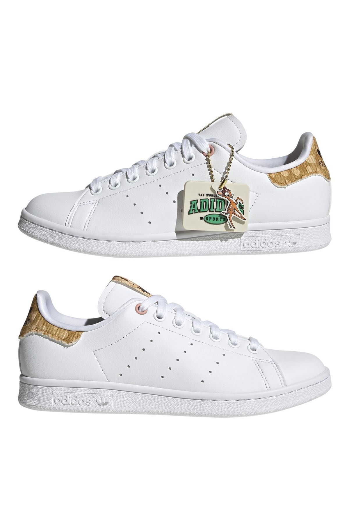 Beyaz - Siyah Kadın Lifestyle Ayakkabı - Gz6251 Disney Stan Smith W