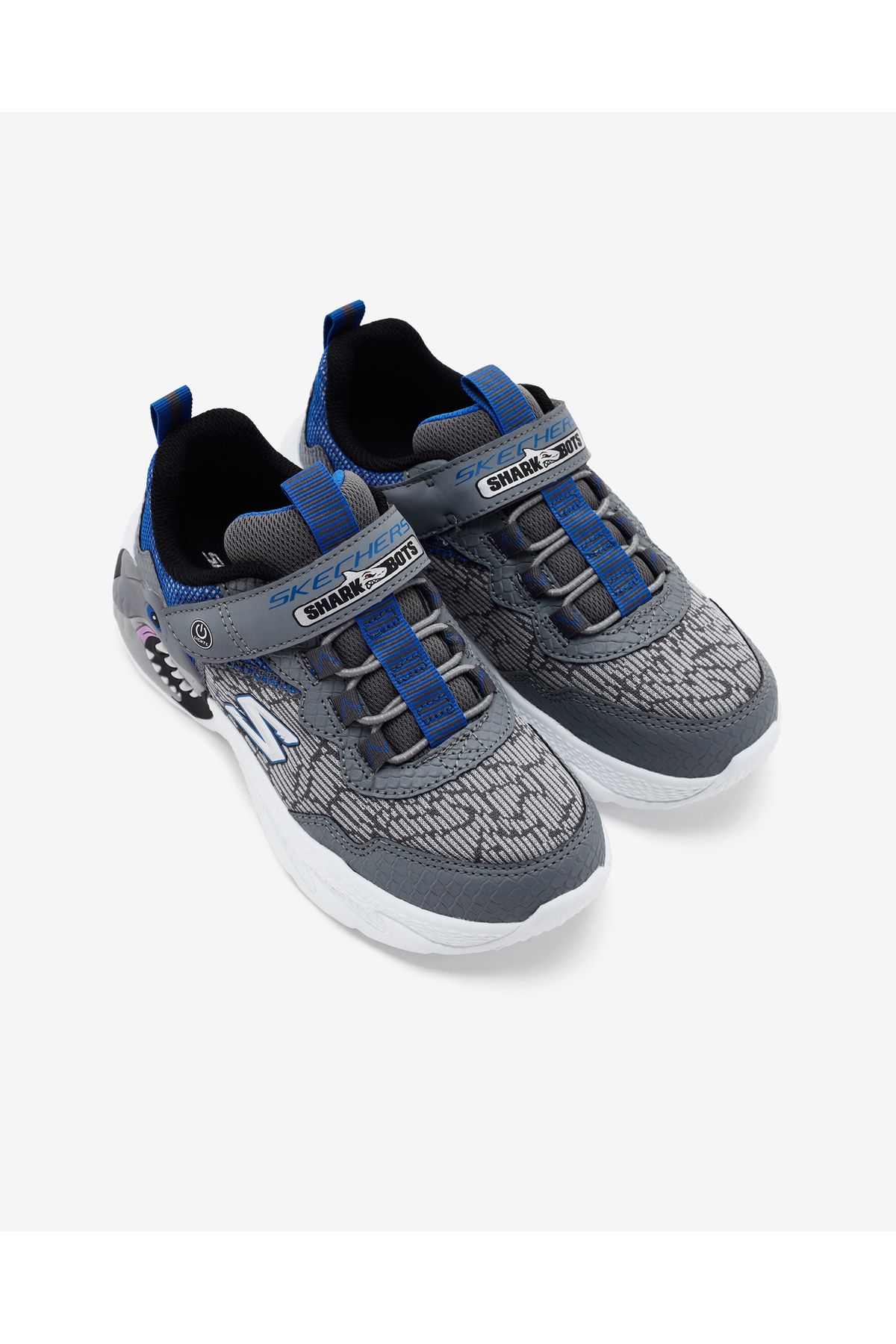 Creature - Lights Büyük Erkek Çocuk Gri Işıklı Spor Ayakkabı 400617l Ccbl