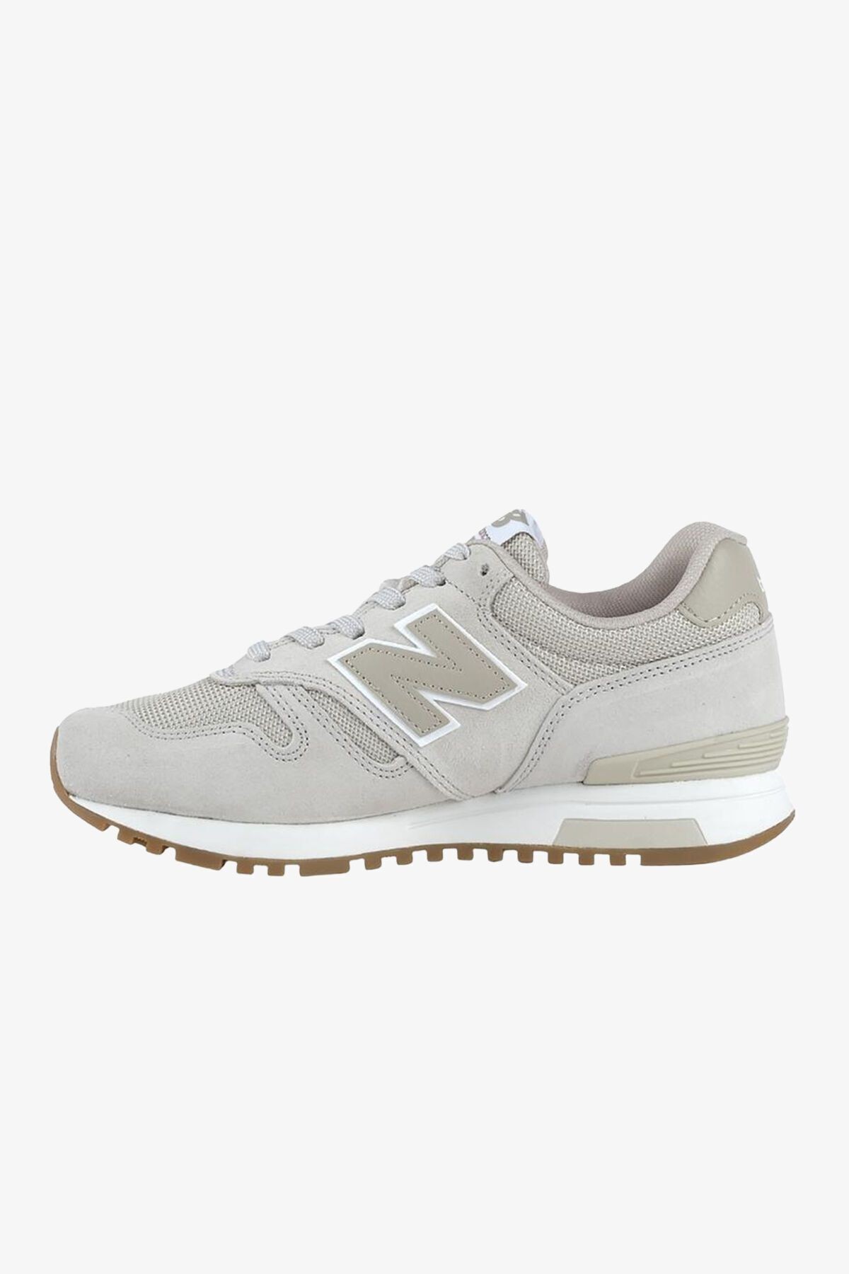 565 Kadın Erkek Unisex Beyaz Bej Sneaker Ayakkabı Wl565bvg