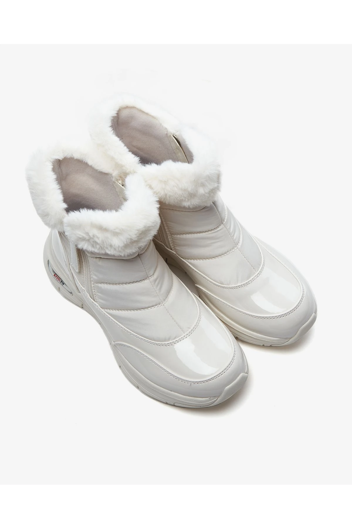 Arch Fit Smooth - Cool Puff Kadın Beyaz Kar Botu 167252 Wwht