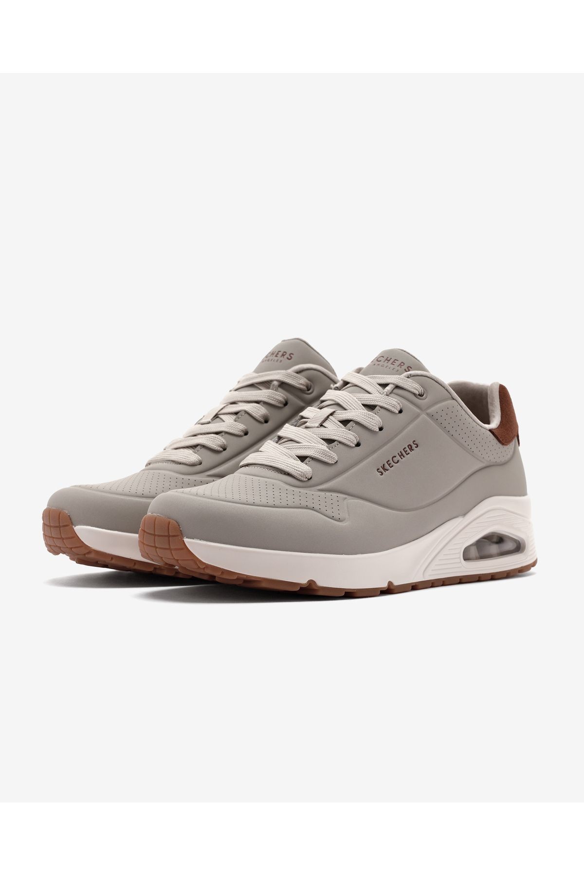 Uno - Suited On Air Erkek Bej Sneakers 183004 Nat