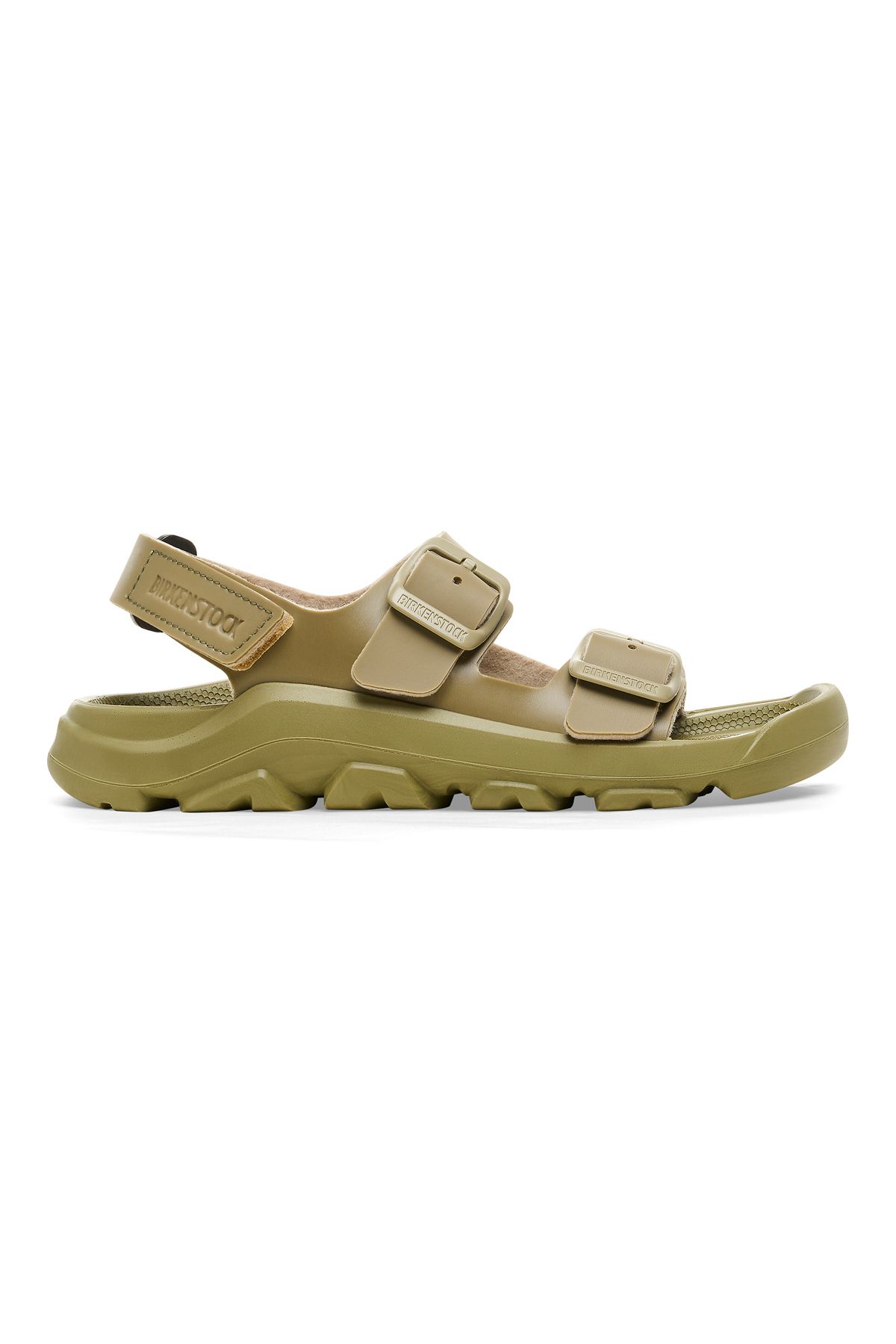 Kadın / Kız Terlik 1026772 Birkenstock MOGAMI KIDS BF ICY FADED KHAKI