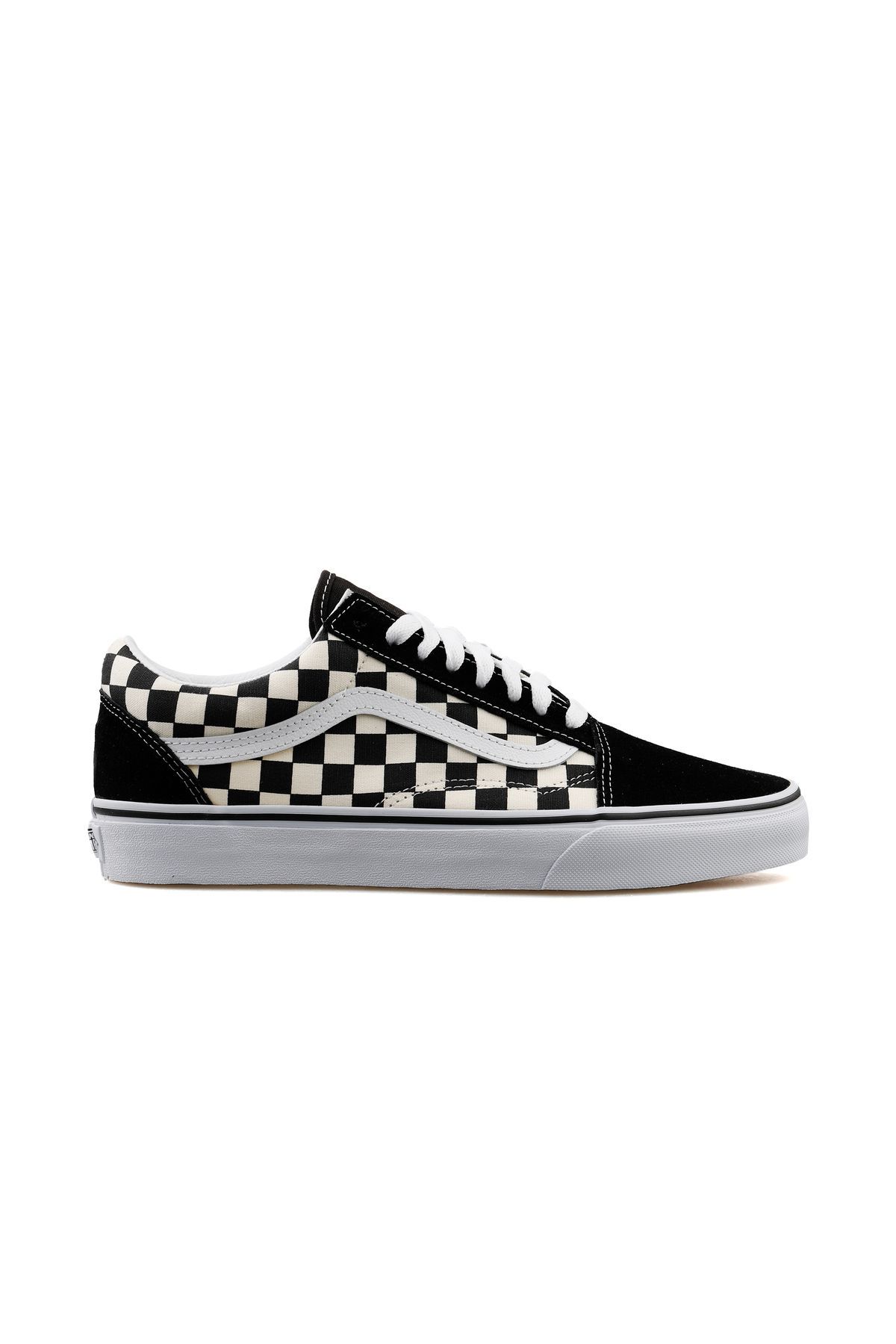 Old Skool Unisex Günlük Ayakkabı Sneaker Damalı Siyah