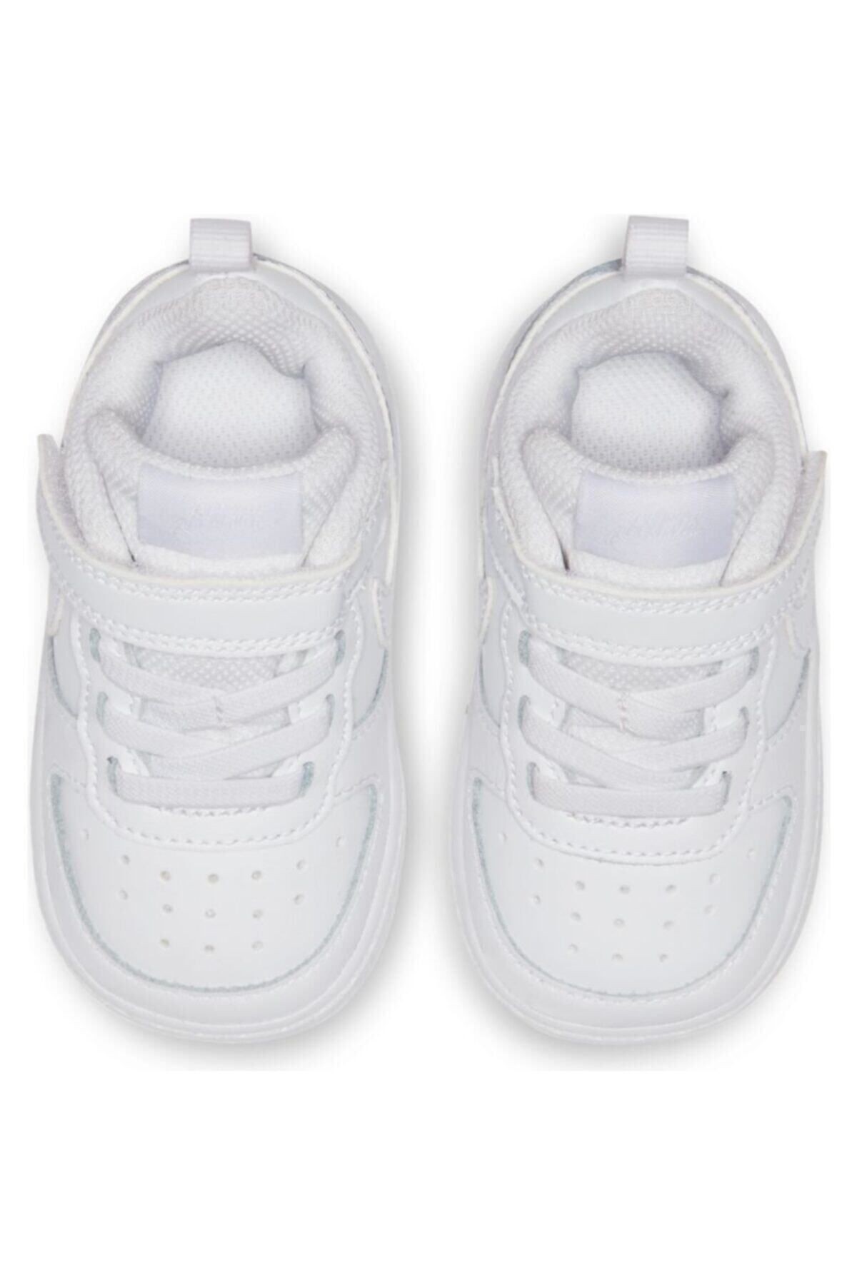 Unisex Bebek Beyaz Bq5453-100 Court Borough Low Spor Ayakkabı