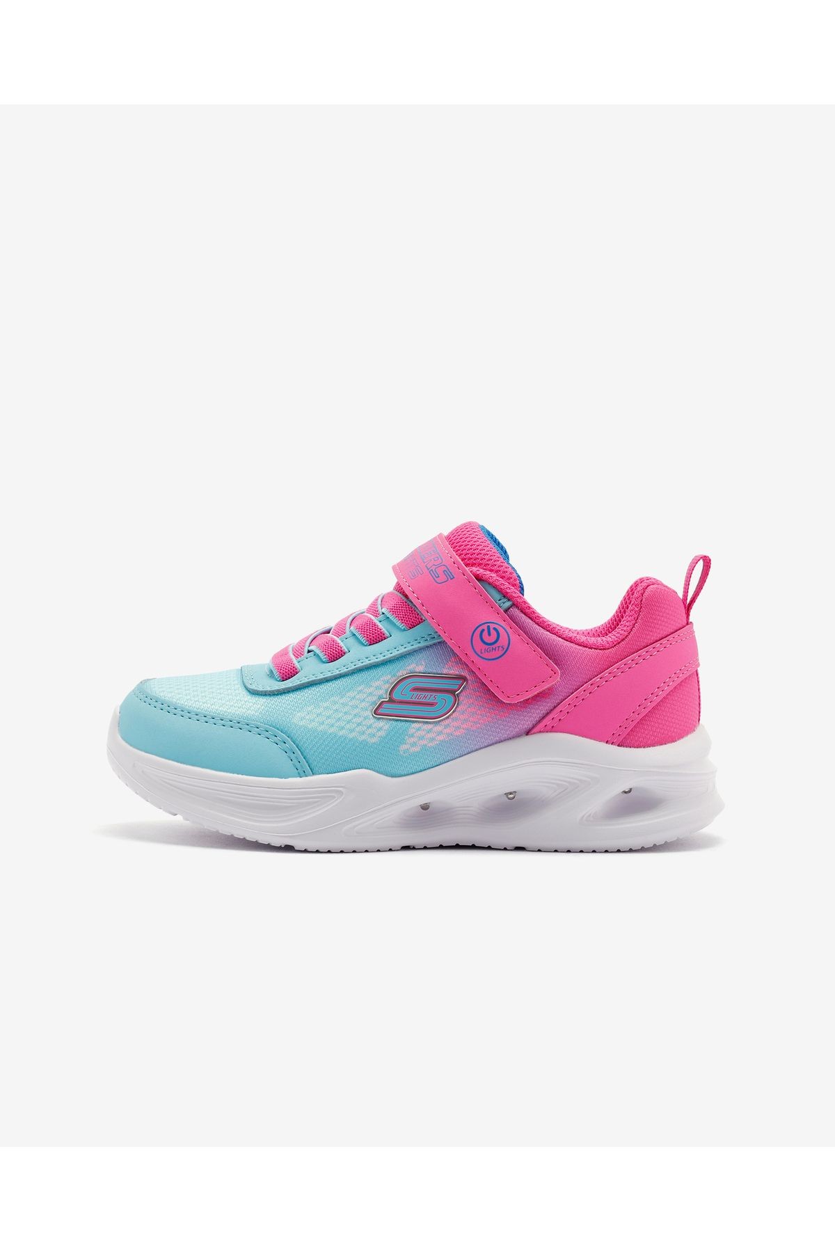 Sola Glow - Ombre Deluxe Büyük Kız Çocuk Pembe Işıklı Spor Ayakkabı 303714l Pktq