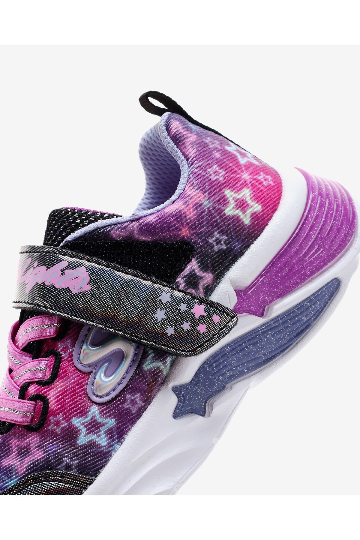 Star Sparks Küçük Kız Çocuk Siyah Işıklı Spor Ayakkabı 302324n Bkmt