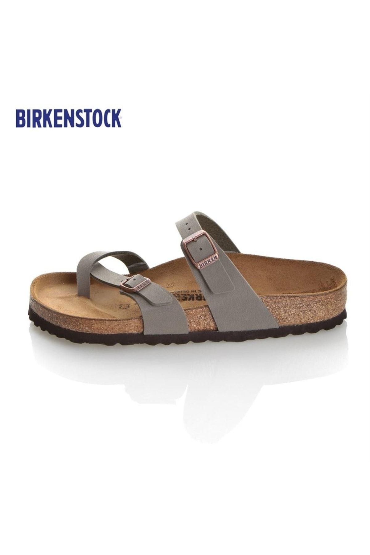 Birkenstock 071071 - Nubuk Stone Mayarı Bf Terlik
