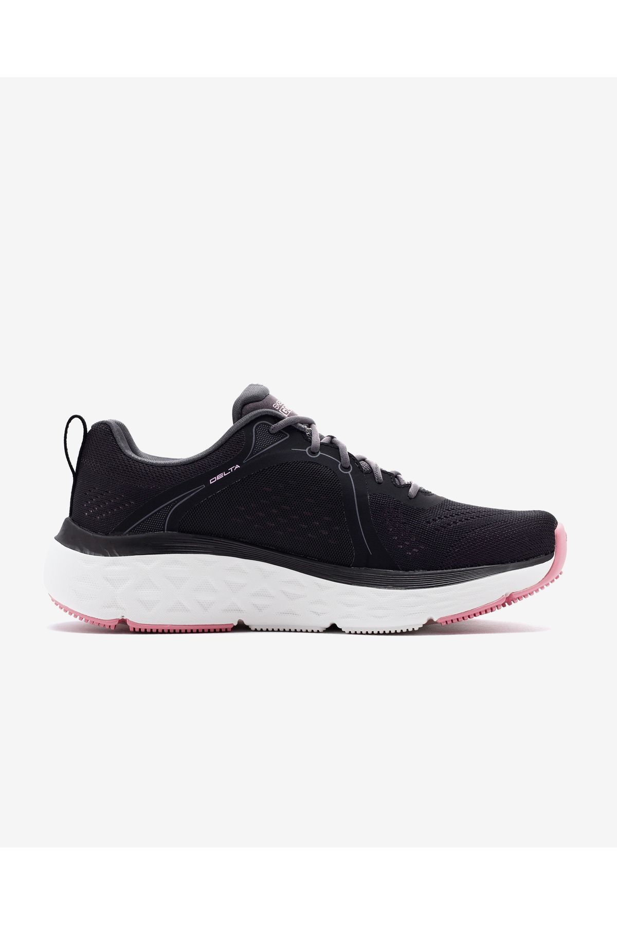 Max Cushioning Delta  -  Smooth Stride Kadın Siyah Koşu Ayakkabısı 129132 Bkpk