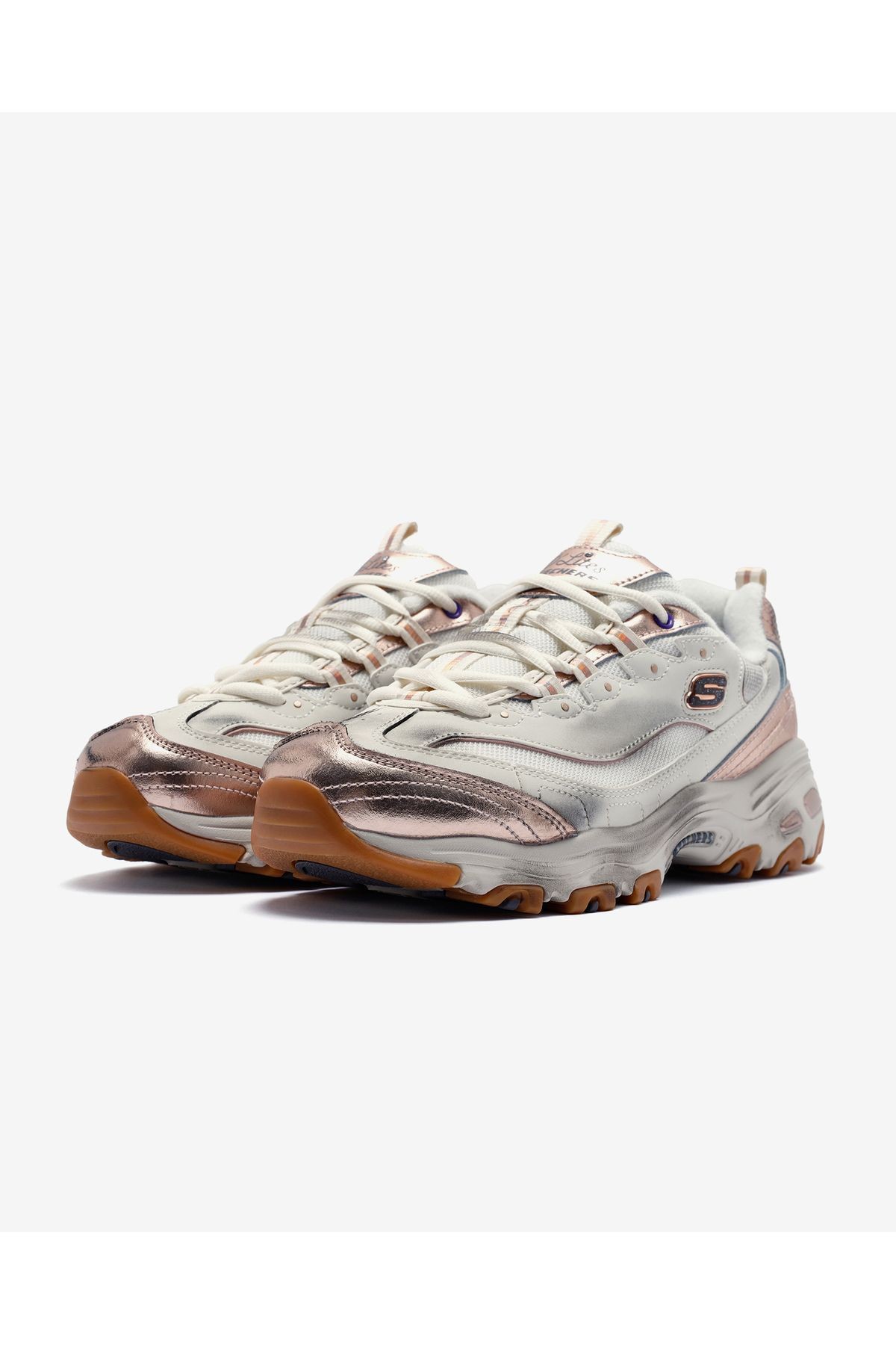 D'lites - Vintage Vision Kadın Bej Sneakers 150245 Ntgd