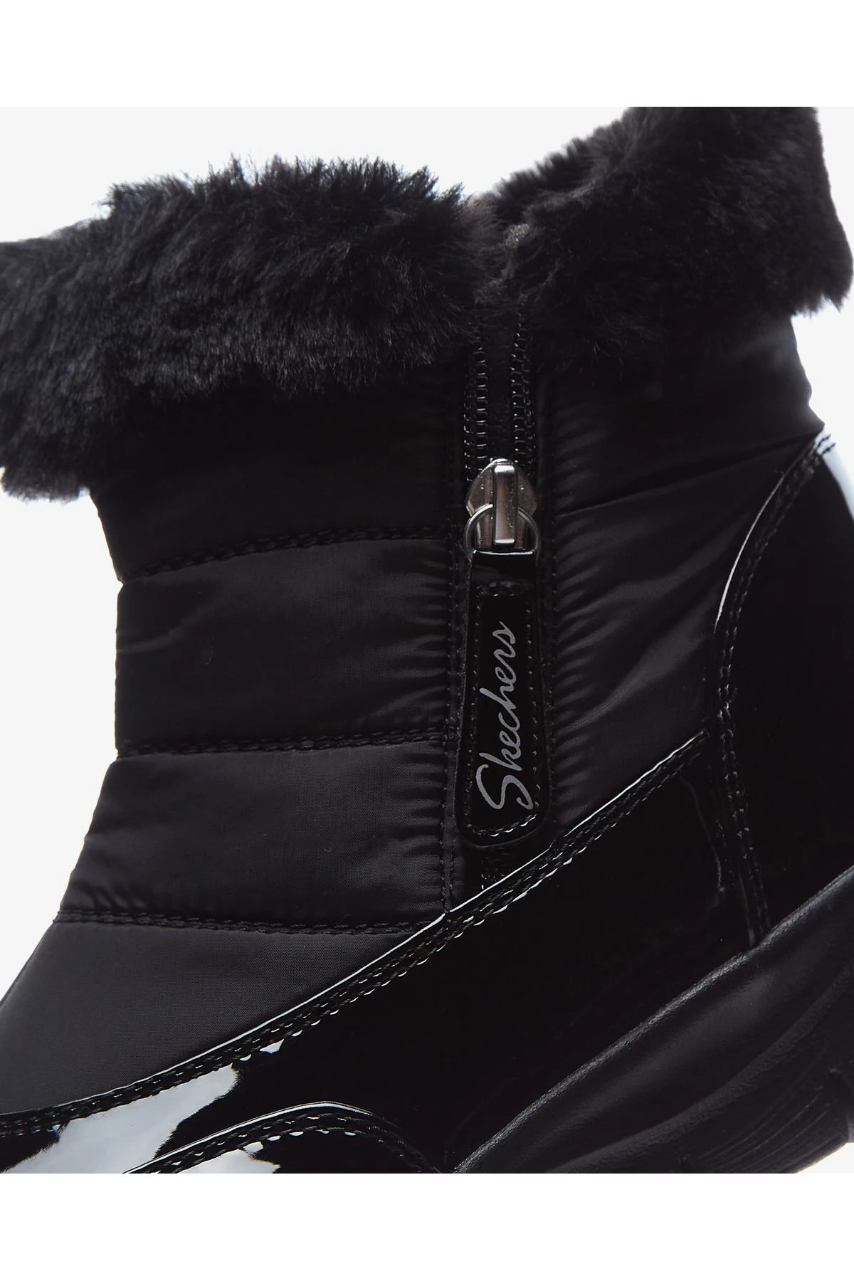 Arch Fit Smooth - Cool Puff Kadın Siyah Kar Botu 167252 Bbk