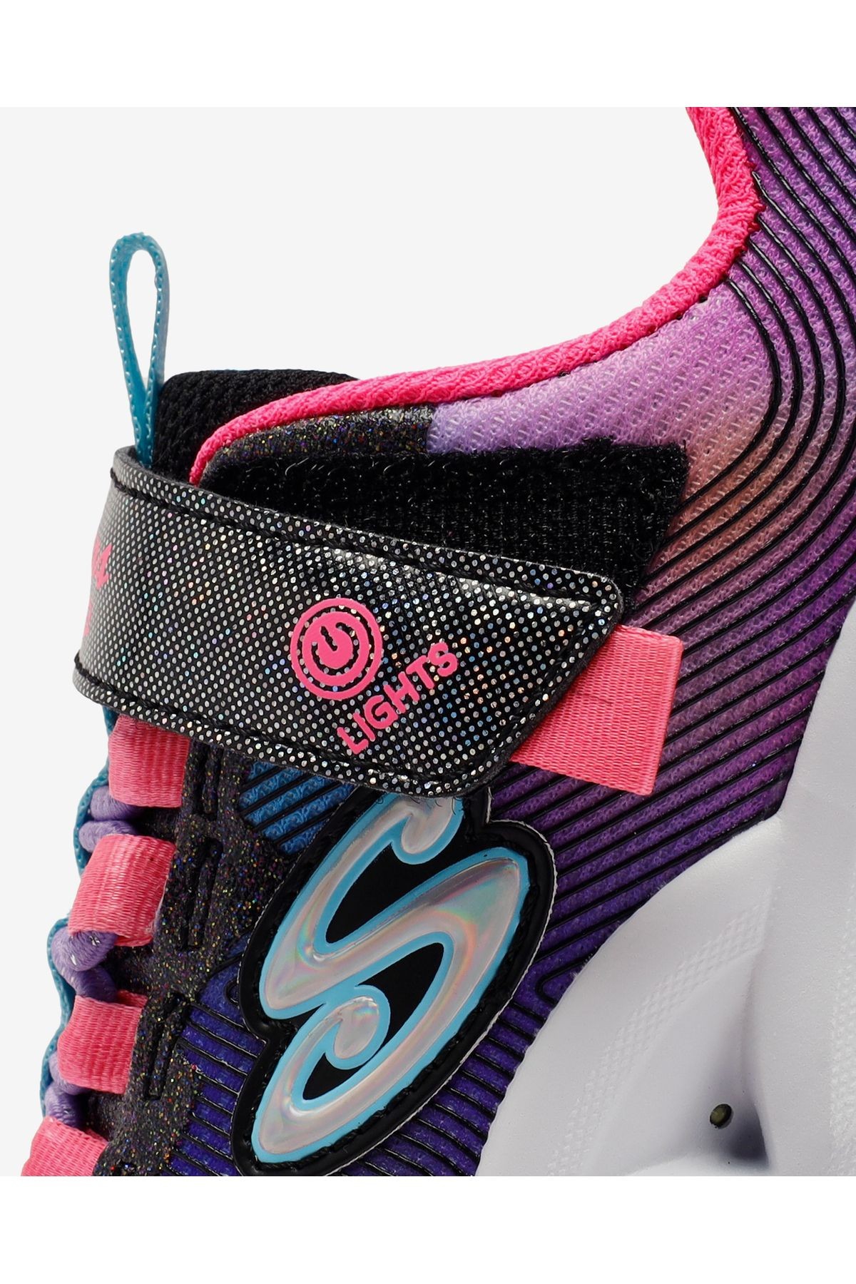Twisty Brights 2.0 Büyük Kız Çocuk Siyah Işıklı Spor Ayakkabı 302339l Bkmt