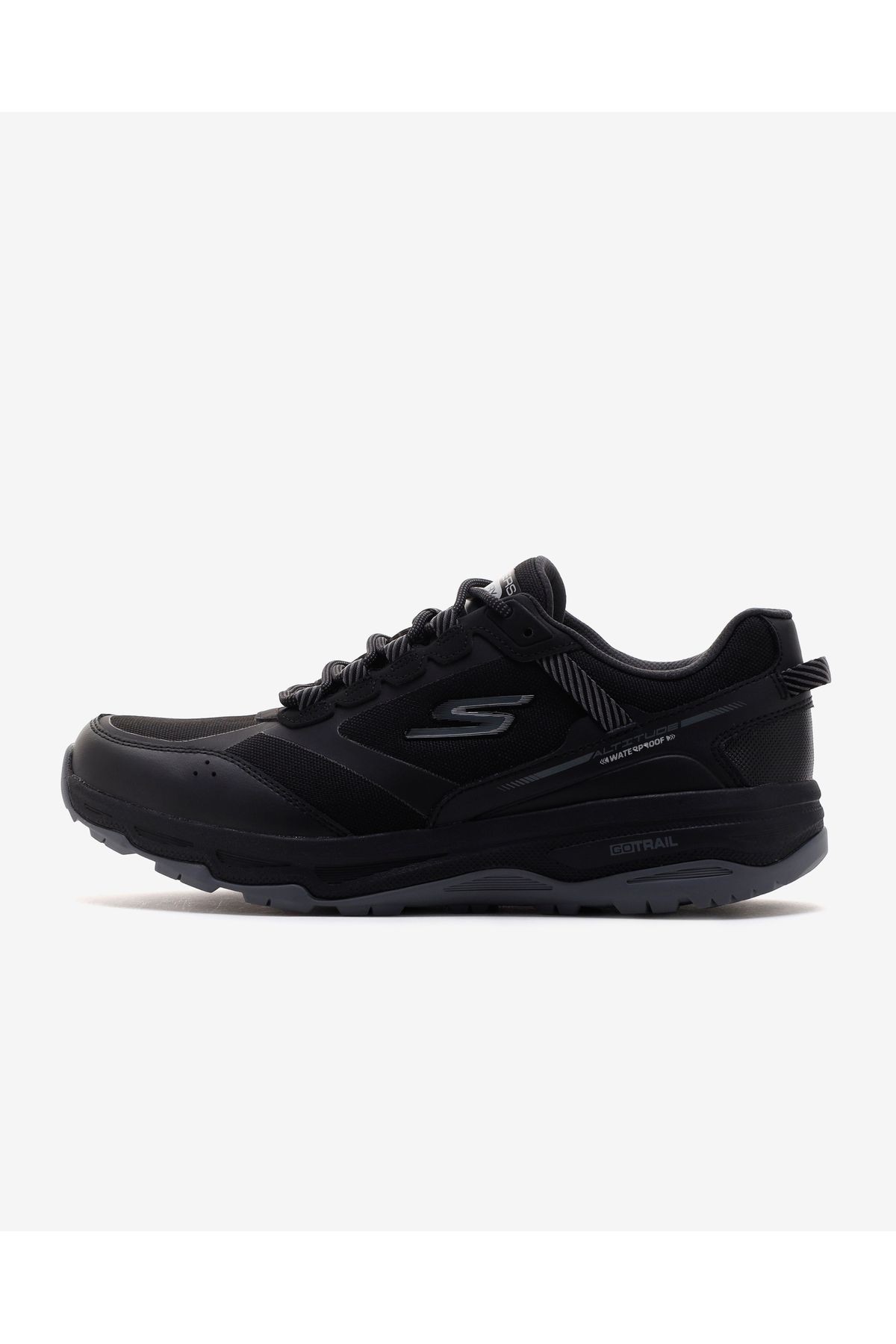 Go Run Trail Altitude - Impervious Erkek Siyah Outdoor Ayakkabı 220574 Bkgy