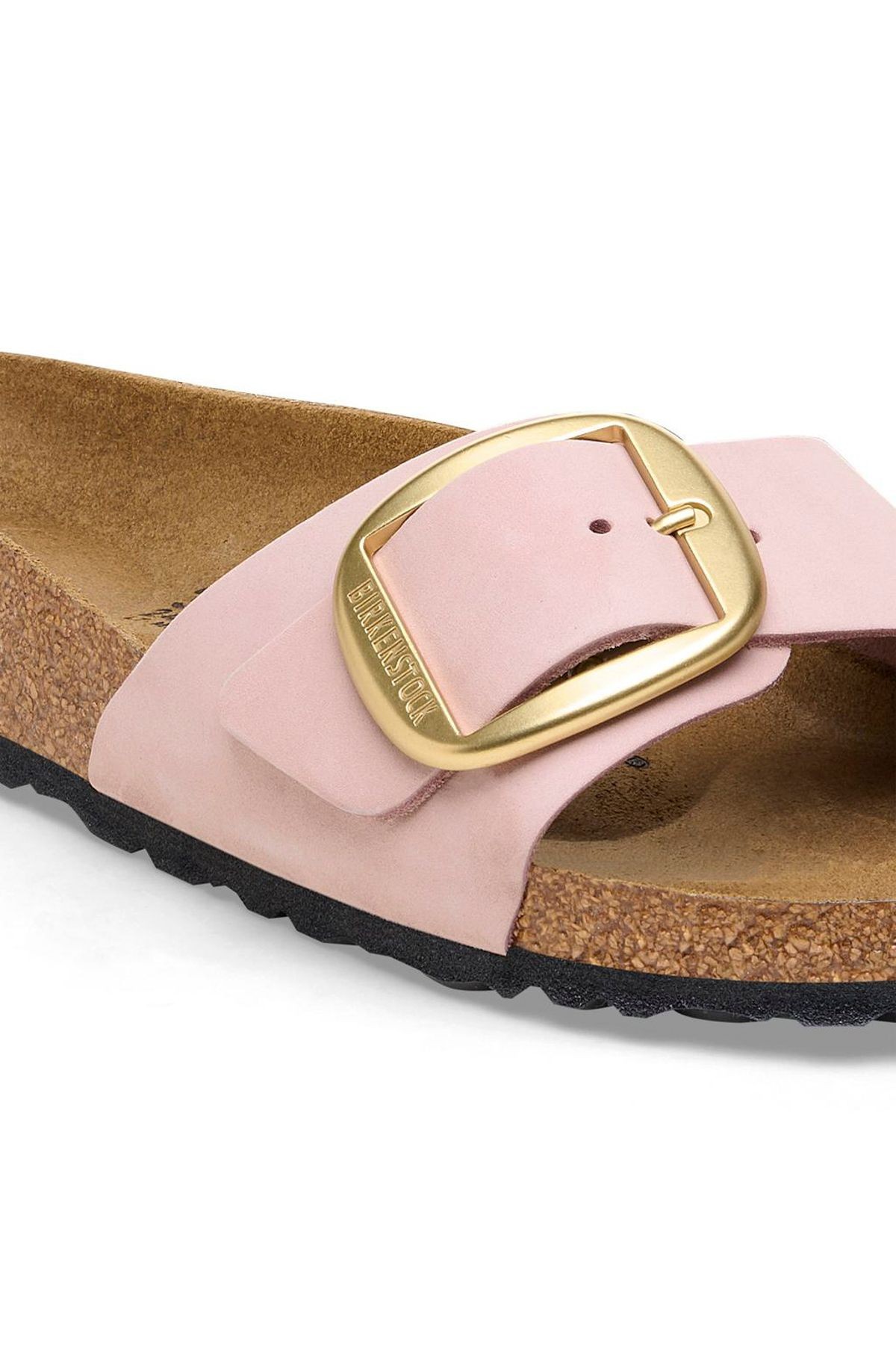 Kadın / Kız Terlik 1027056 Birkenstock MADRID BIG BUCKLE NU SOFT PINK