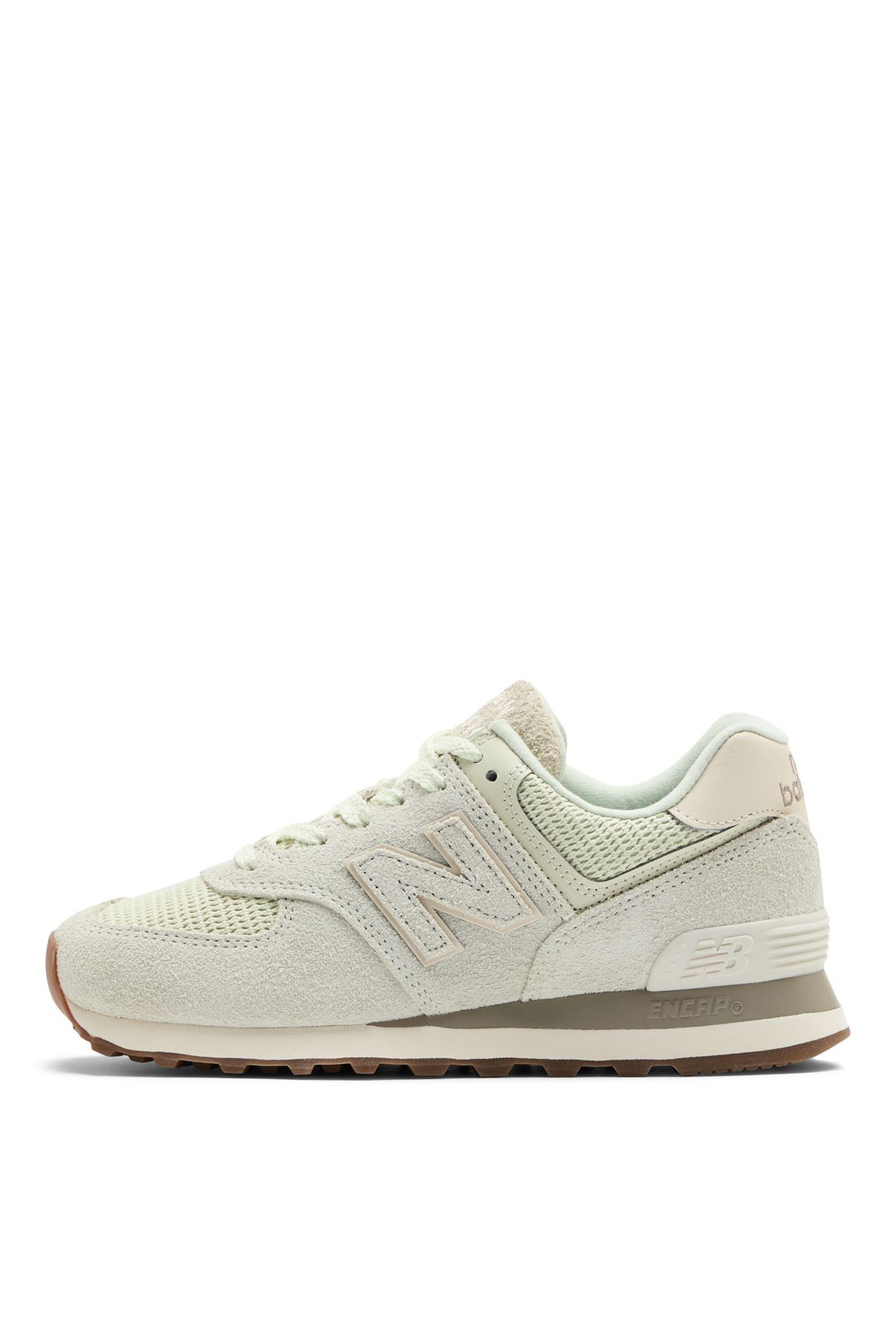 New Balance 574 WL574BEM-NB Lifestyle Women Sho Pembe - Beyaz Kadın Lifestyle Ayakkabı