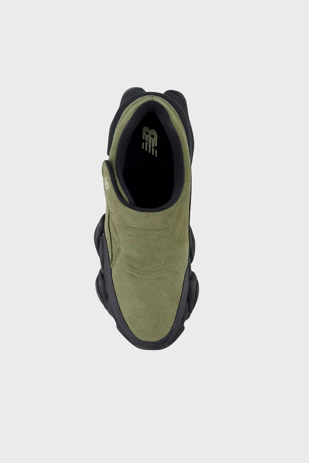 Logolu Süet Kalın Taban Cırtlı Sneaker Ayakkabı Unisex AYAKKABI U8040UOC