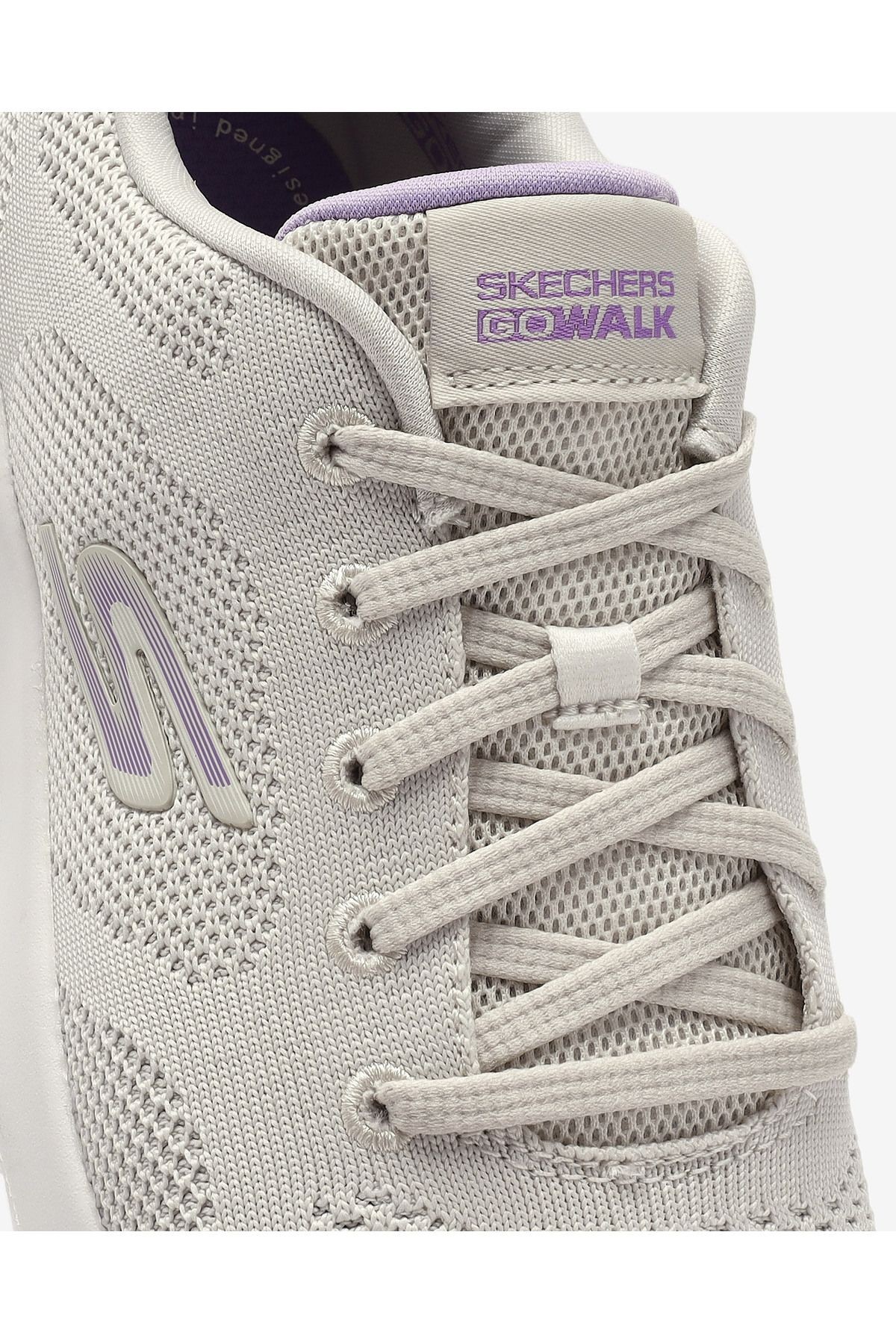 Go Walk Joy - Violet Kadın Bej Yürüyüş Ayakkabısı 124640 Ntpr
