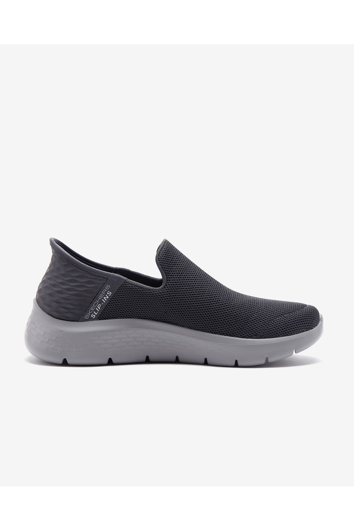 Go Walk Flex - Slip-ins Erkek Gri Yürüyüş Ayakkabısı 216491 Dkgy