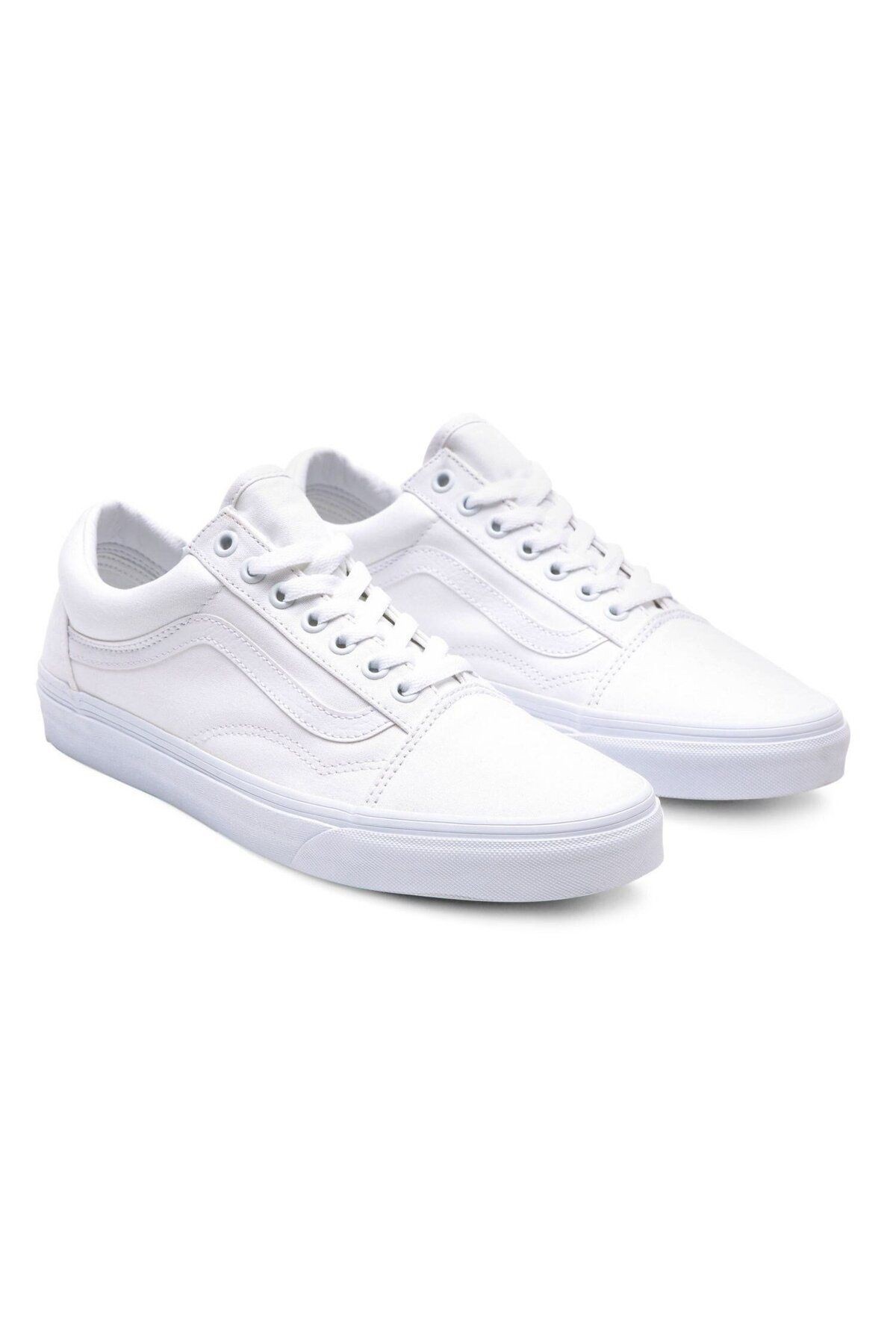 Old Skool True White Unisex Spor Ayakkabısı