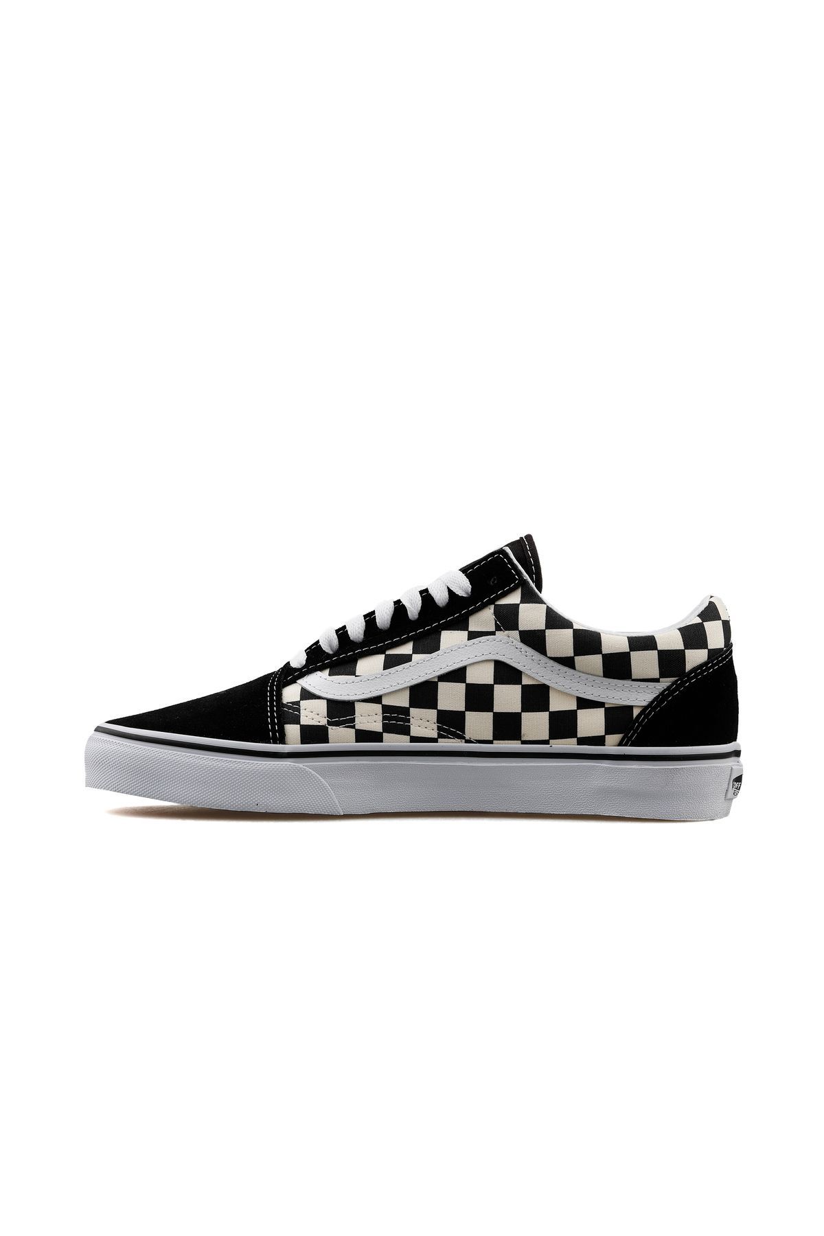 Old Skool Unisex Günlük Ayakkabı Sneaker Damalı Siyah