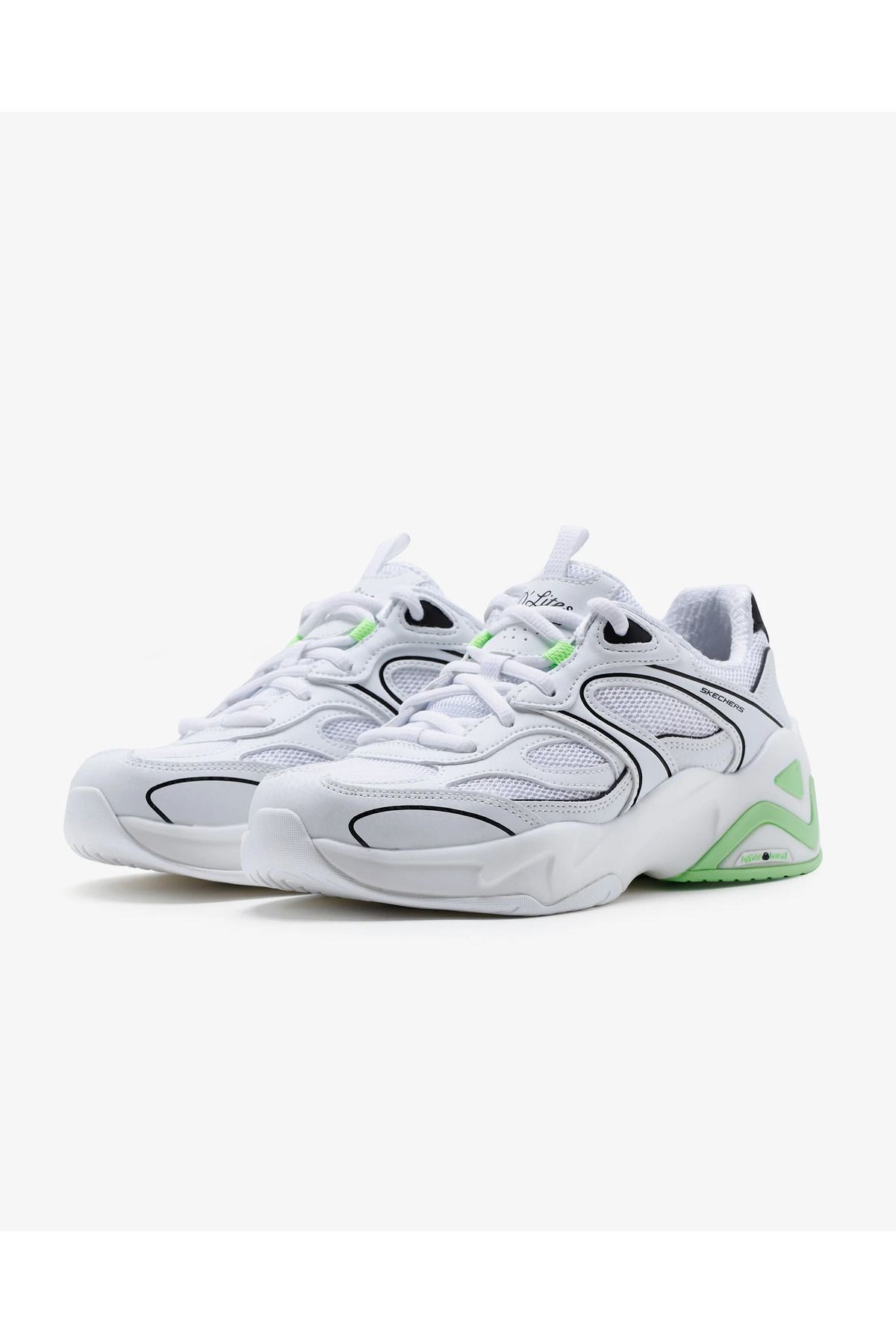 D'lites Hyper Burst - Spinoff 149983 WBLM Kadın Beyaz Sneakers