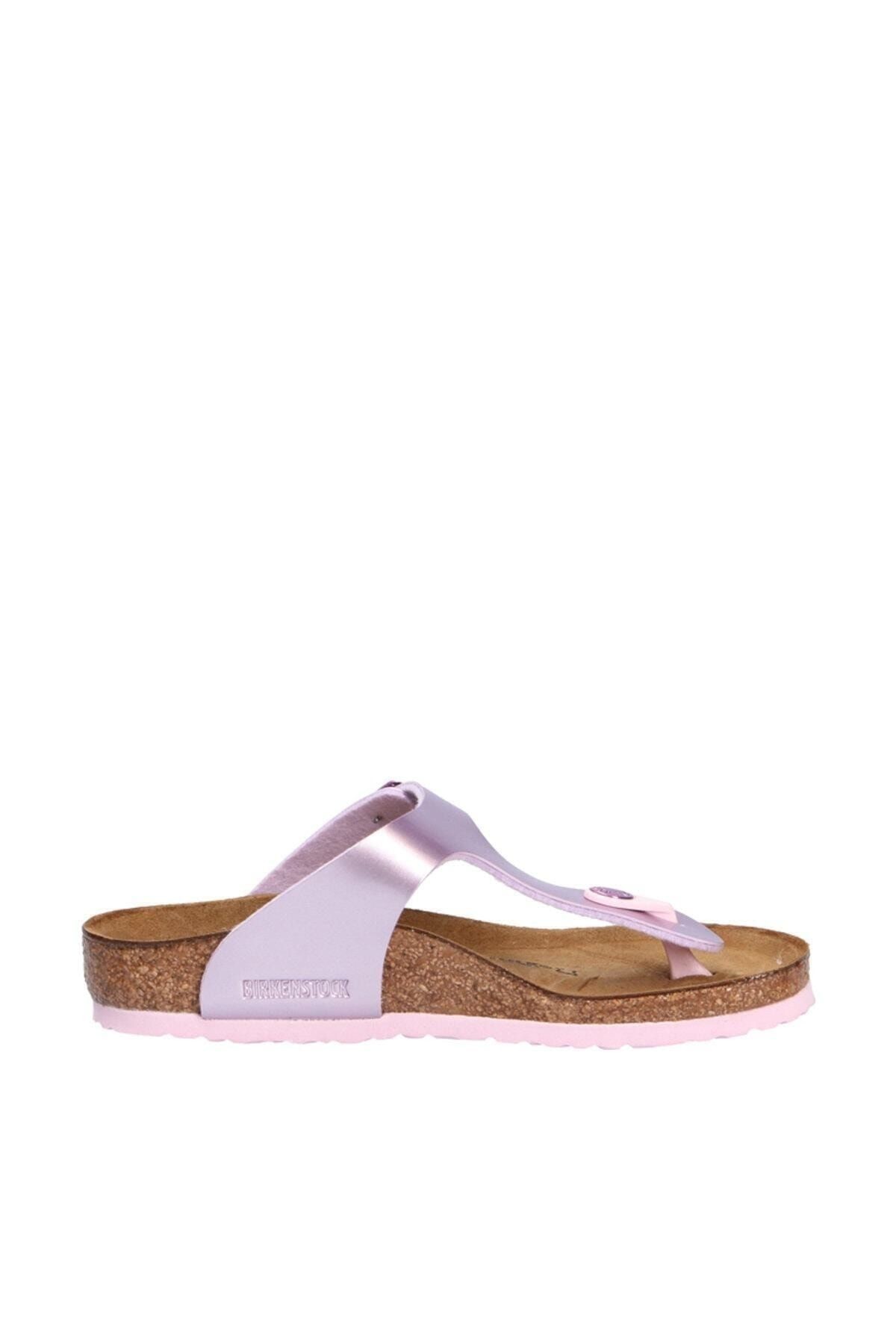 Unisex Çocuk Leylak Metalik Terlik 1012528