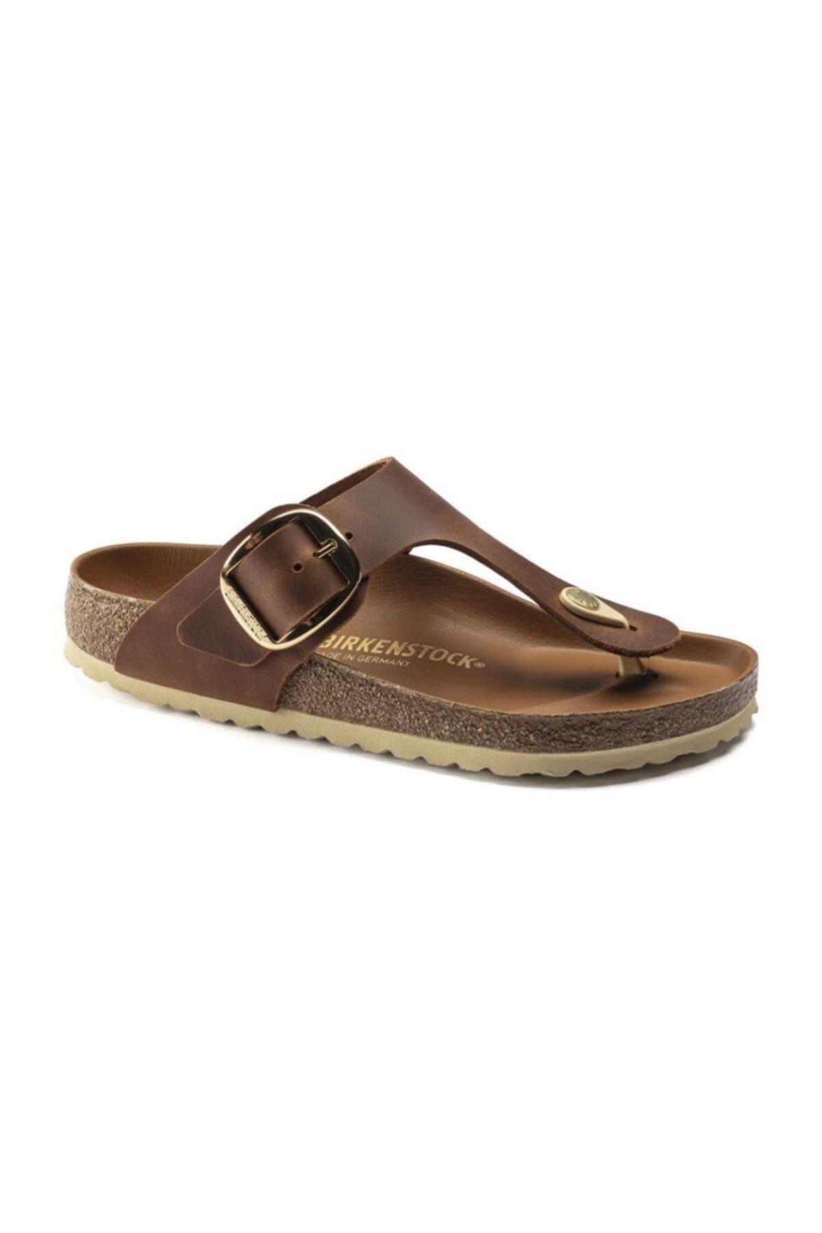 GIZEH BIG BUCKLE LEOI Leather oiled KADIN TERLİK