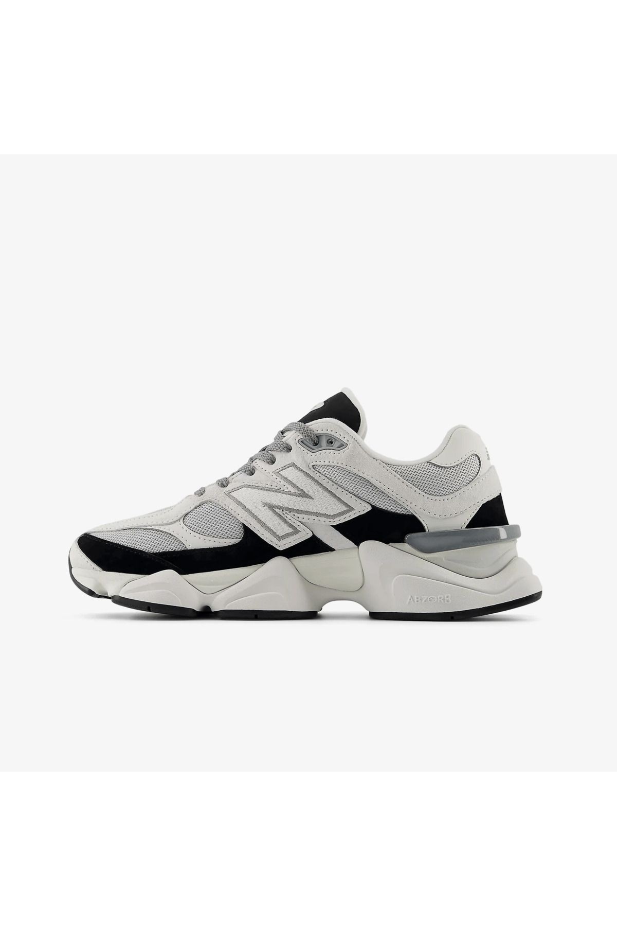 9060  Jet Black Kadın Spor Ayakkabı