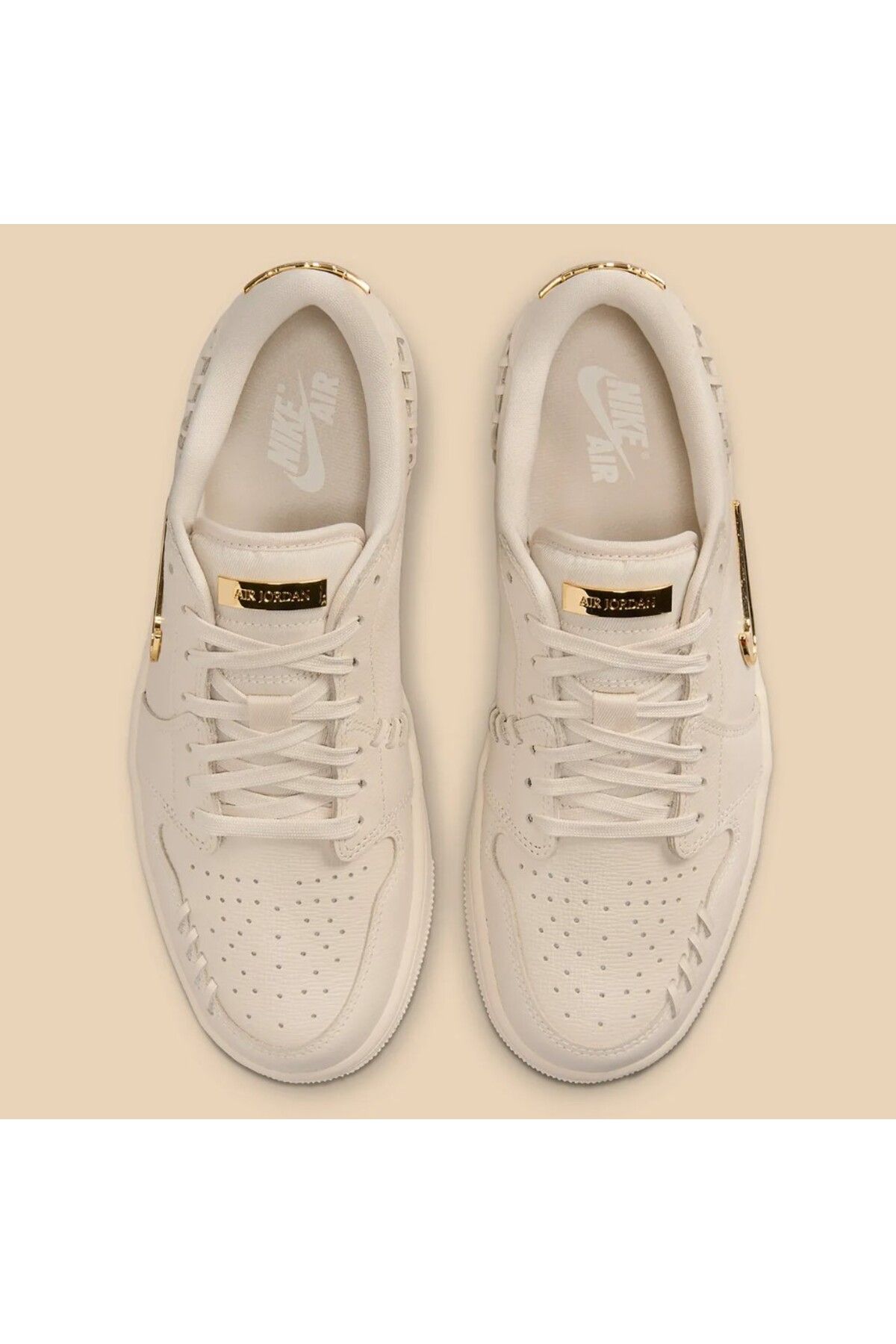 Air Jordan 1 Method of Make Low Kahverengi Sneaker Ayakkabı