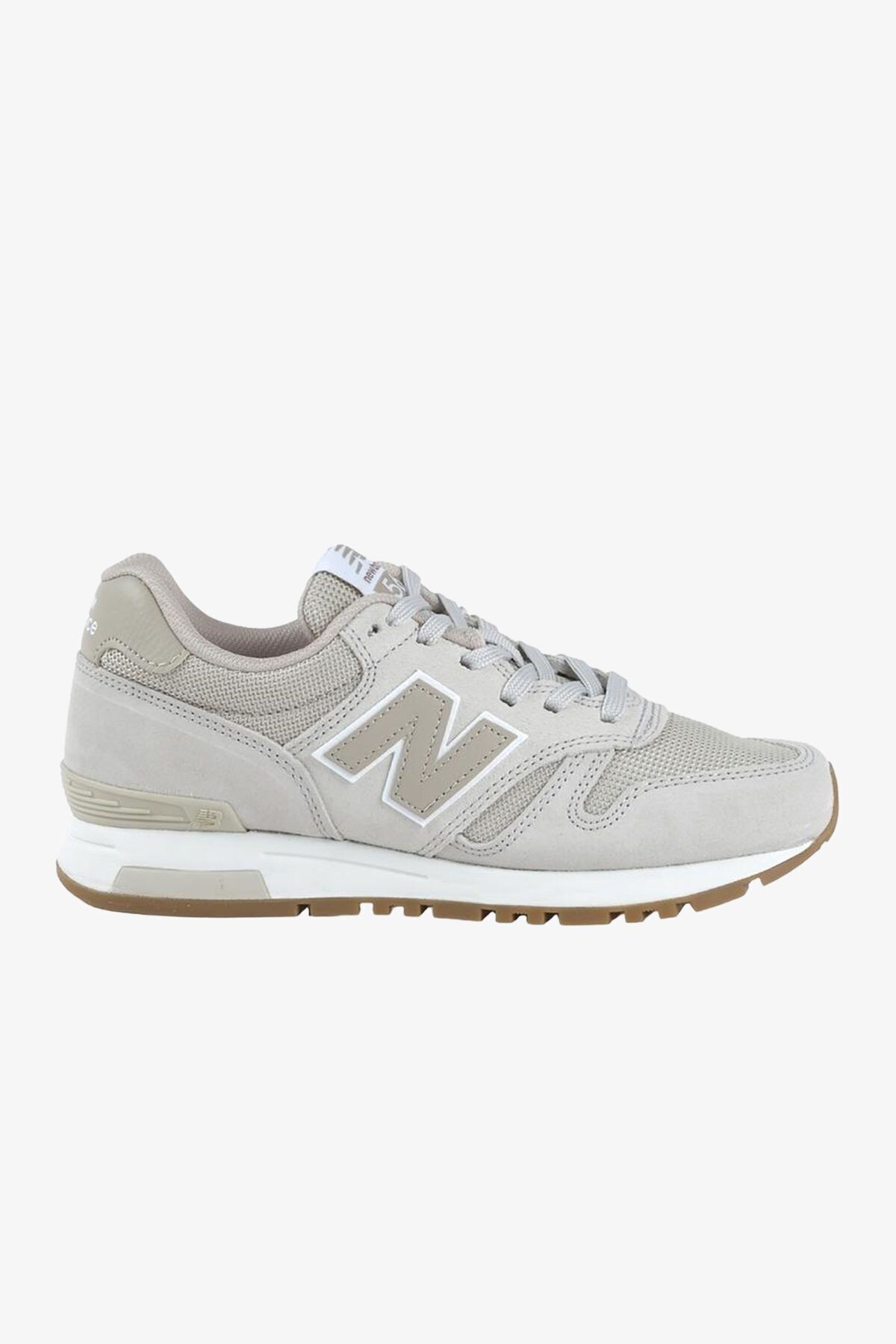 565 Kadın Erkek Unisex Beyaz Bej Sneaker Ayakkabı Wl565bvg