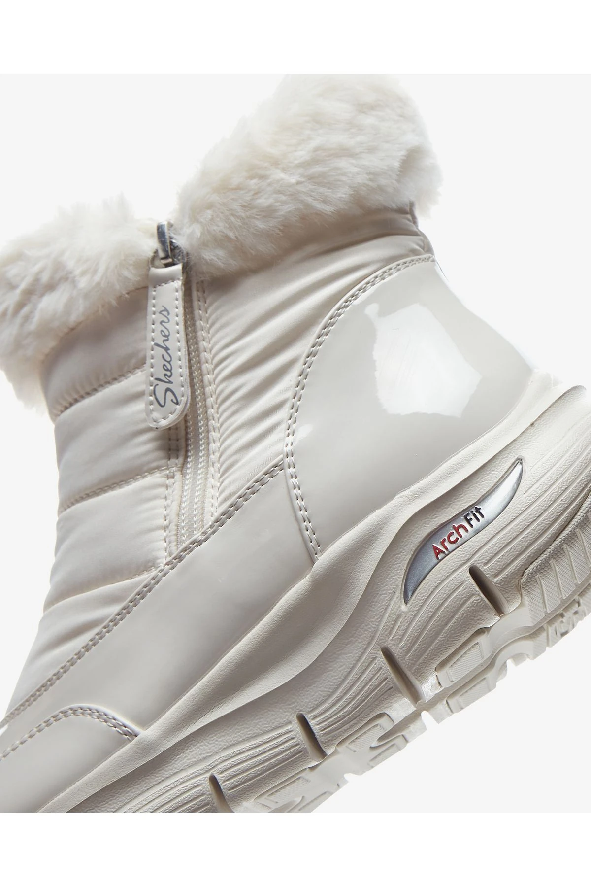 Arch Fit Smooth - Cool Puff Kadın Beyaz Kar Botu 167252 Wwht