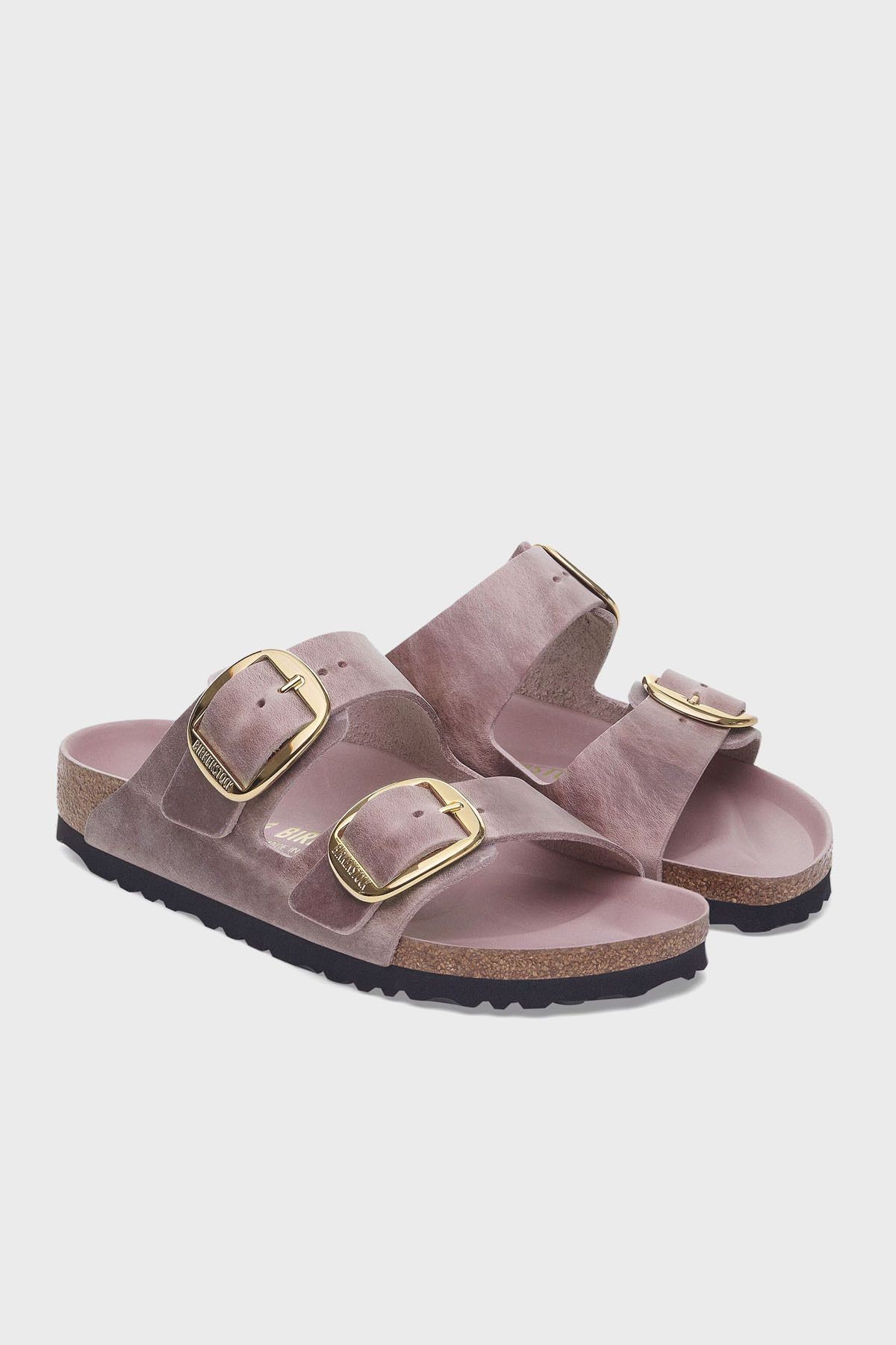 Birkenstock Arizona Big Buckle Leoli Hakiki Deri Ayarlanabilir Tokalı Terlik TERLİK 1029267