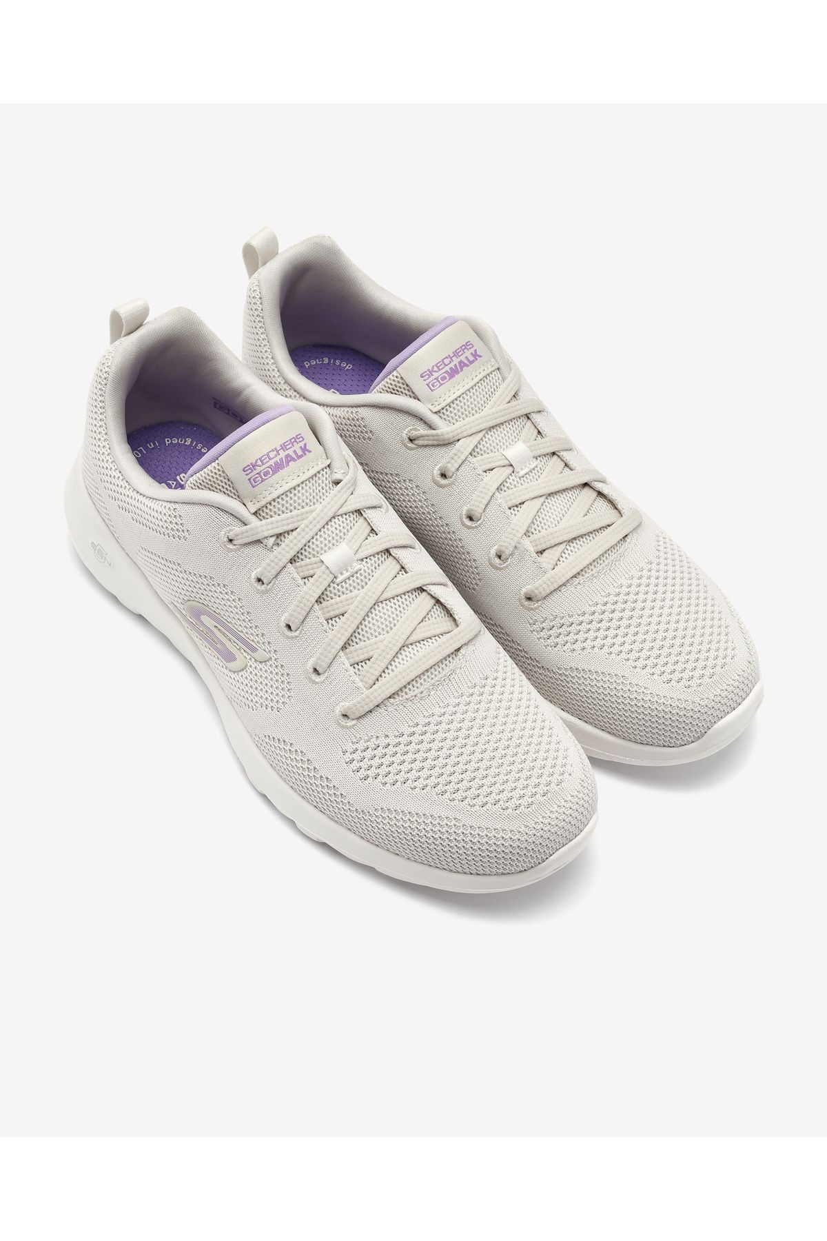 Go Walk Joy - Violet Kadın Bej Yürüyüş Ayakkabısı 124640 Ntpr