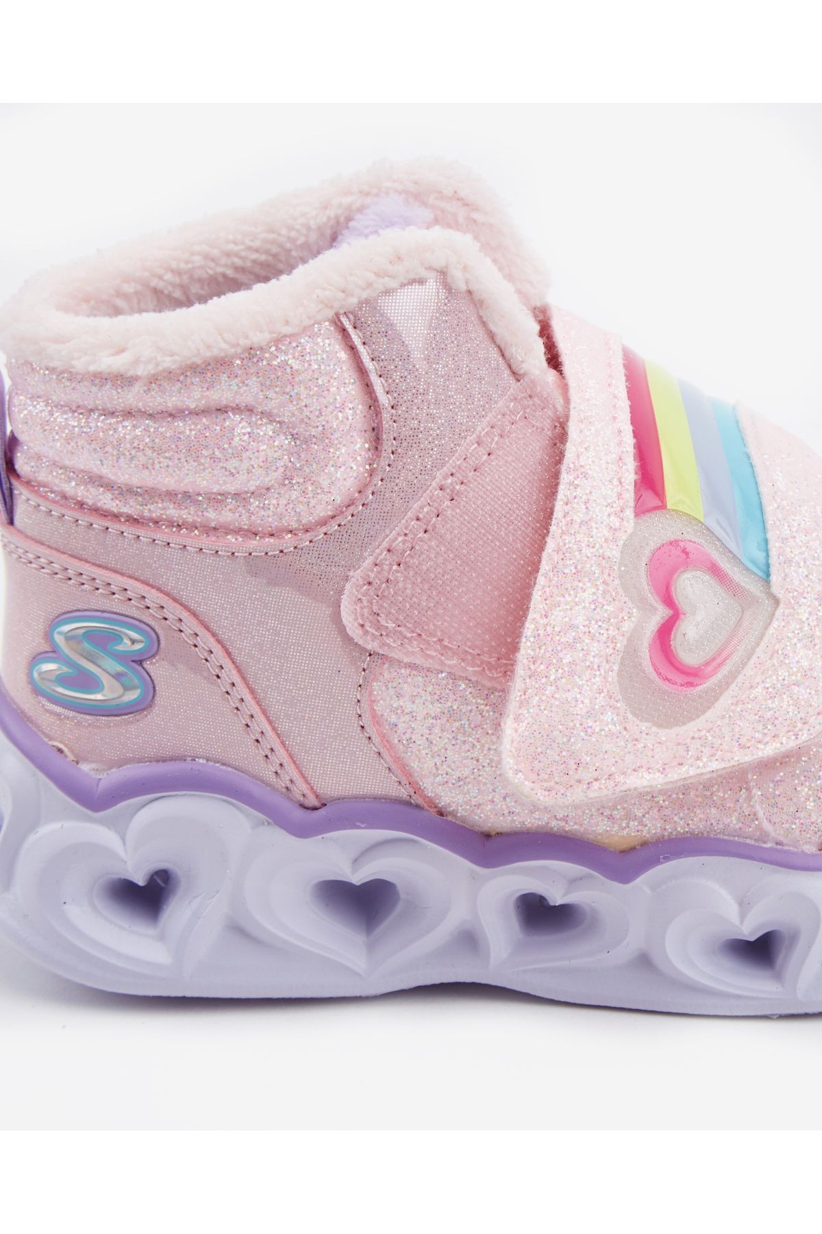 Heart Lights - Brilliant Rainbow Küçük Kız Çocuk Pembe Işıklı Bot 302669n Pklv