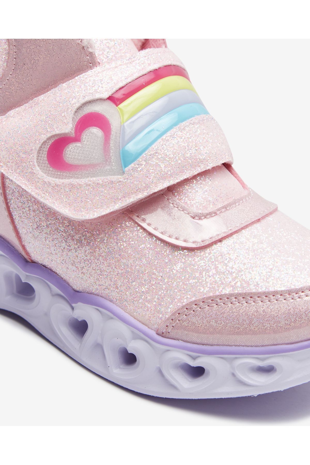 Heart Lights - Brilliant Rainbo Büyük Kız Çocuk Pembe Işıklı Bot 302669l Pklv
