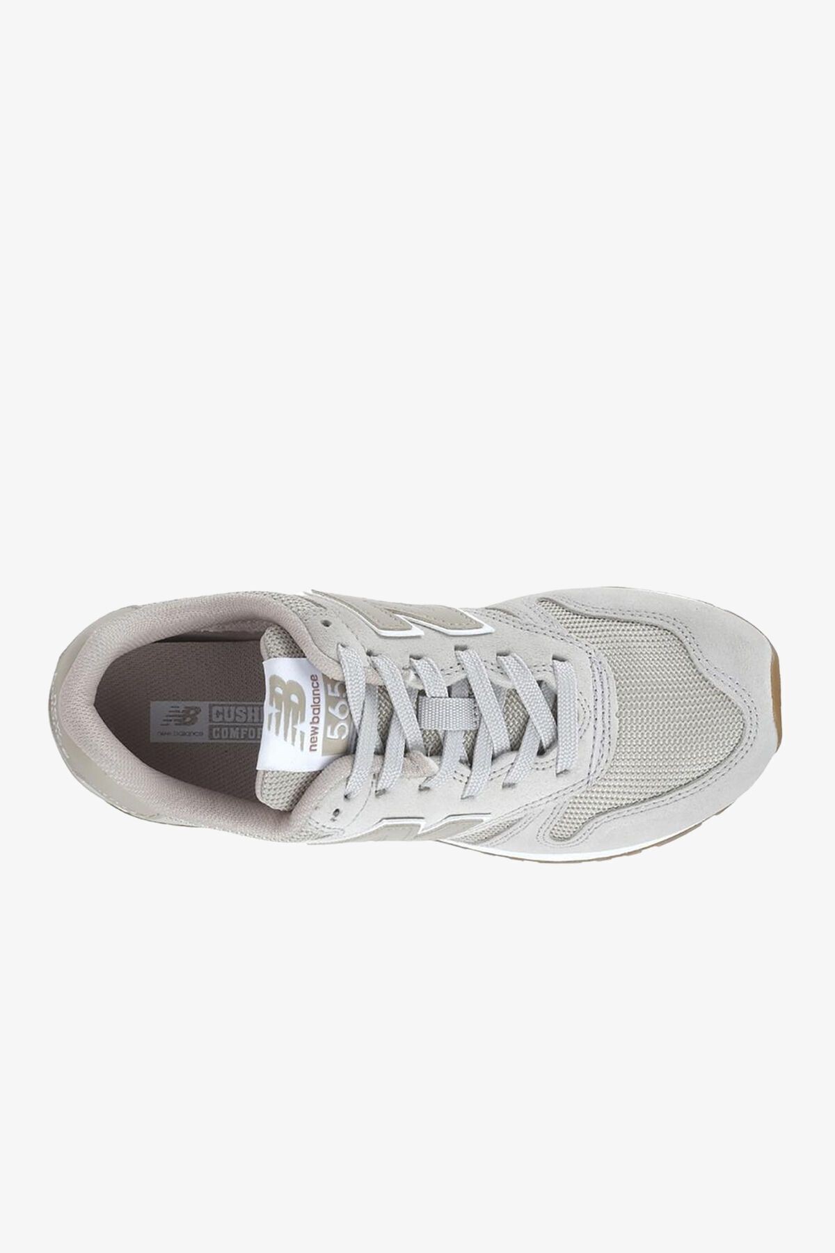 565 Kadın Erkek Unisex Beyaz Bej Sneaker Ayakkabı Wl565bvg