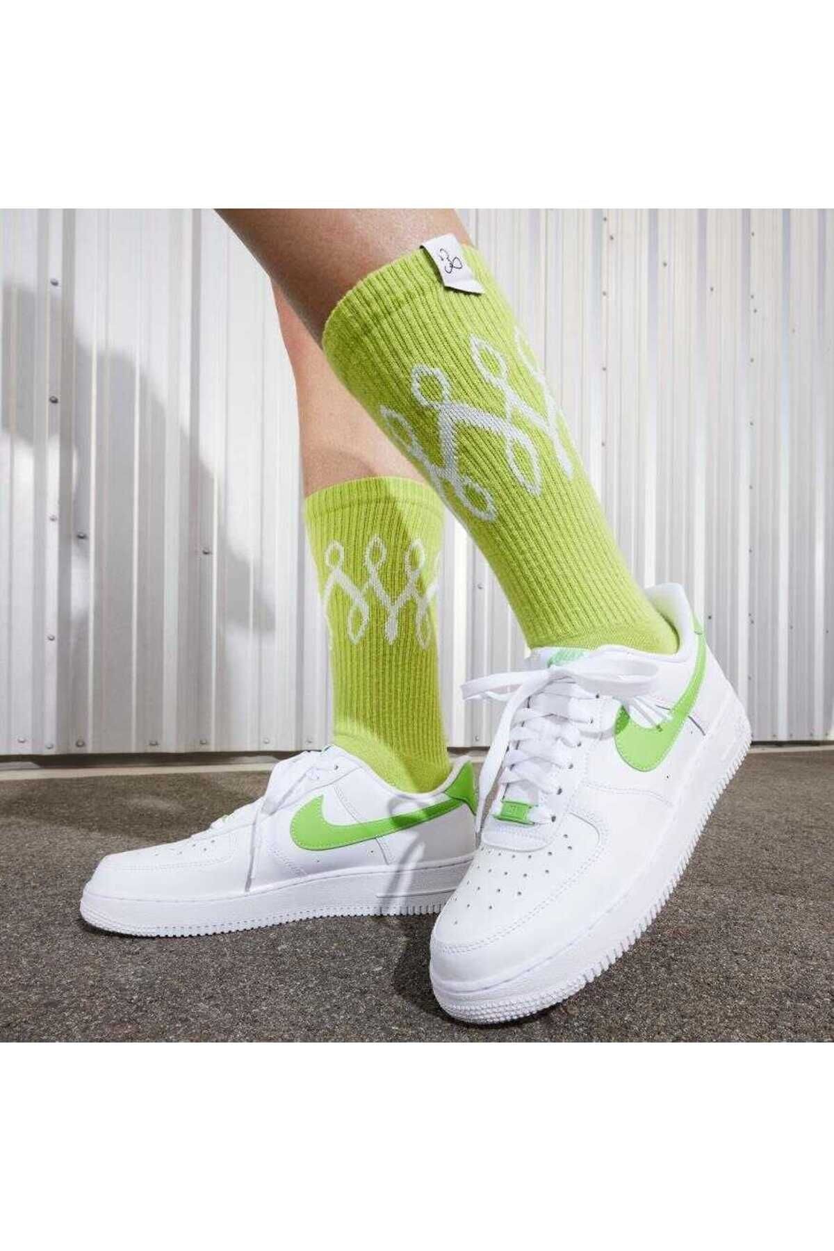 Air Force 1 07 White Action Green