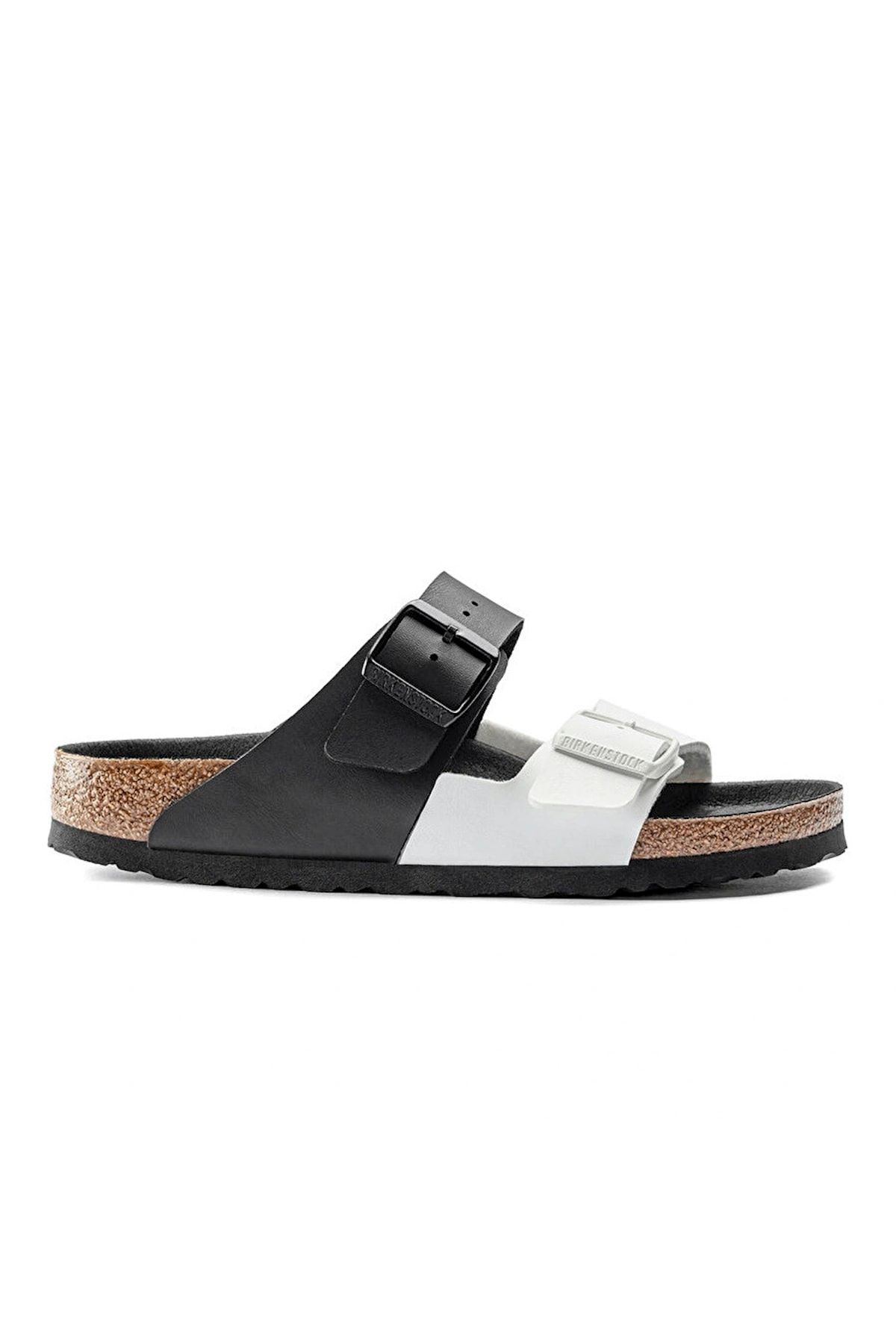 Kadın Terlik 1019703 Birkenstock ARIZONA SPLIT BF BLACK WHITE