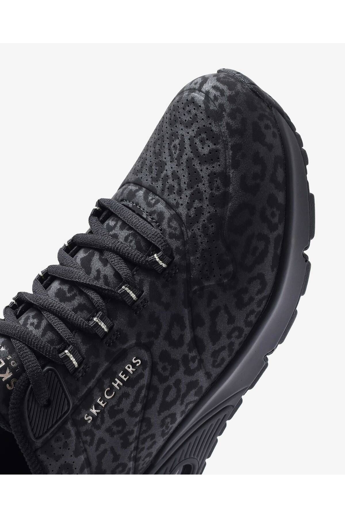 Uno - Kat-neato Kadın Siyah Sneakers 177144 Bbk