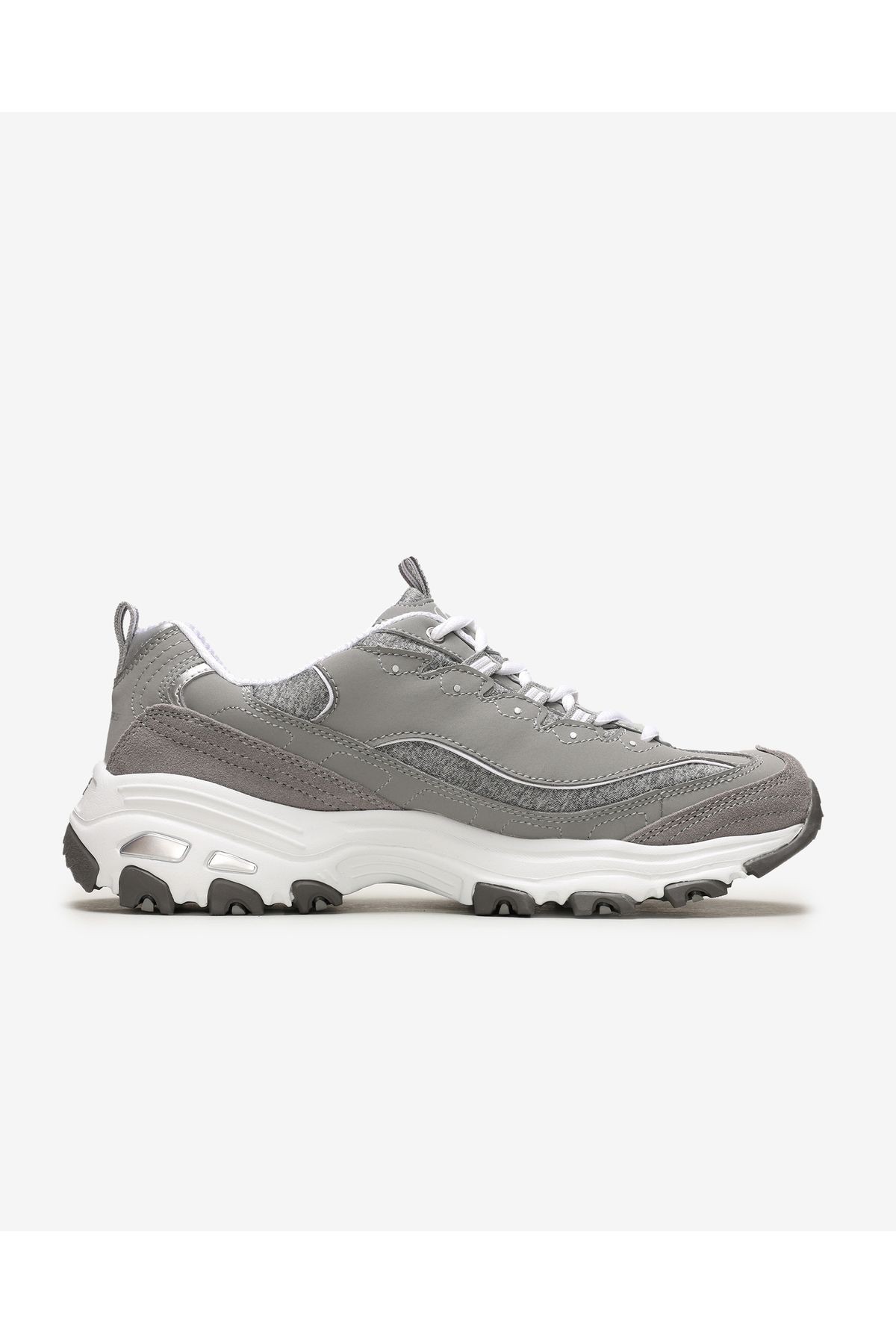 D'lites - Me Time Kadın Gri Sneakers 11936 Gyw