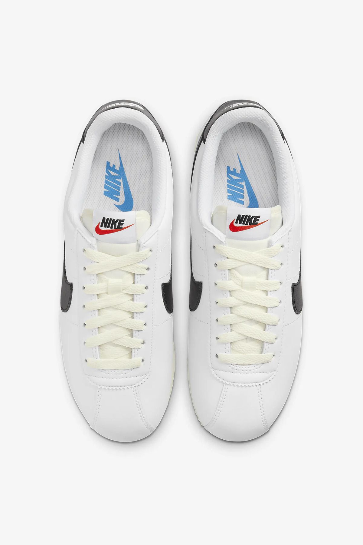 W Cortez Whıte/ Black-lt Photo Blue-saıl Dn1791 100 (Dar Kalıp 1 Beden Büyük Almanızı Öneriyoruz)