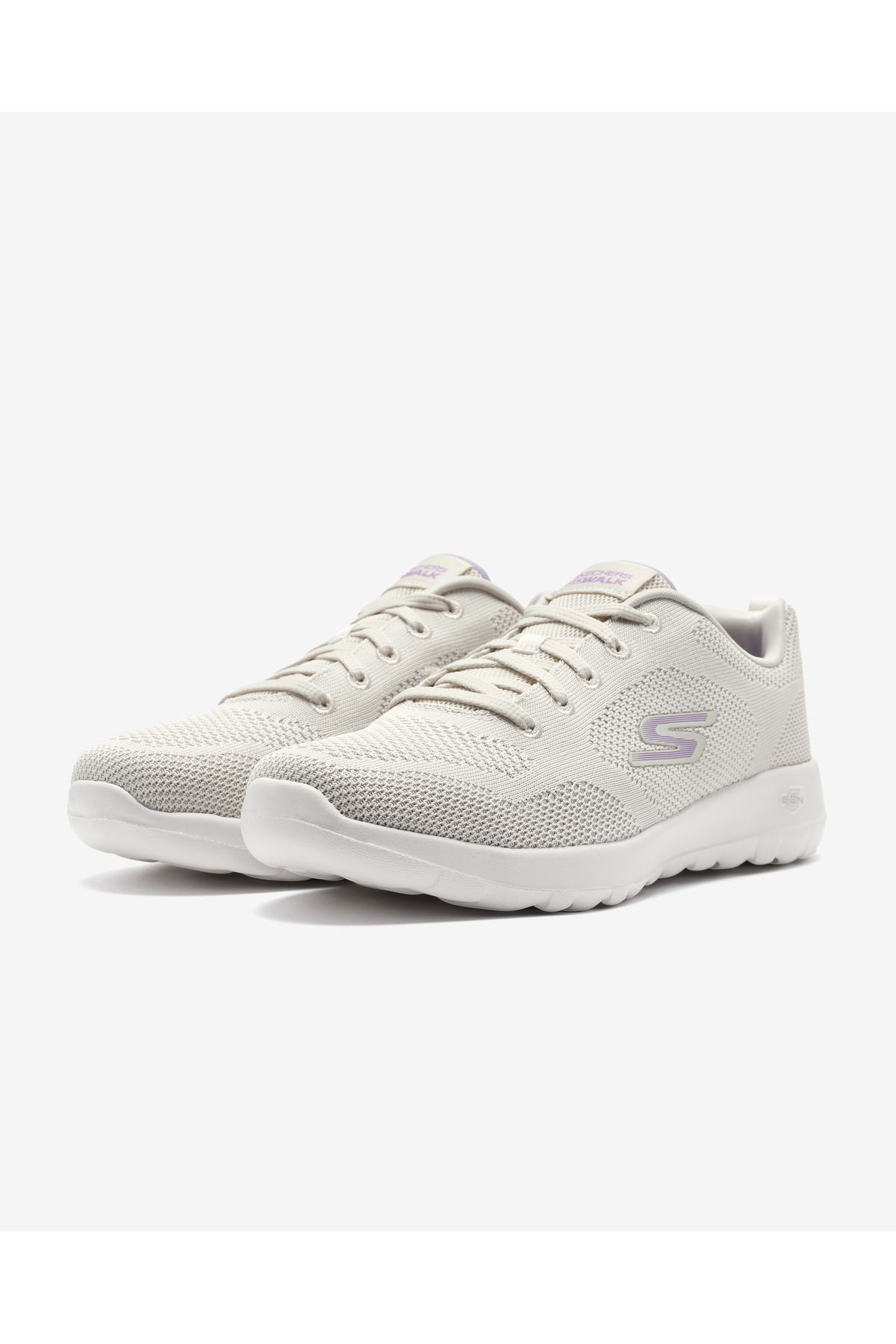 Go Walk Joy - Violet Kadın Bej Yürüyüş Ayakkabısı 124640 Ntpr