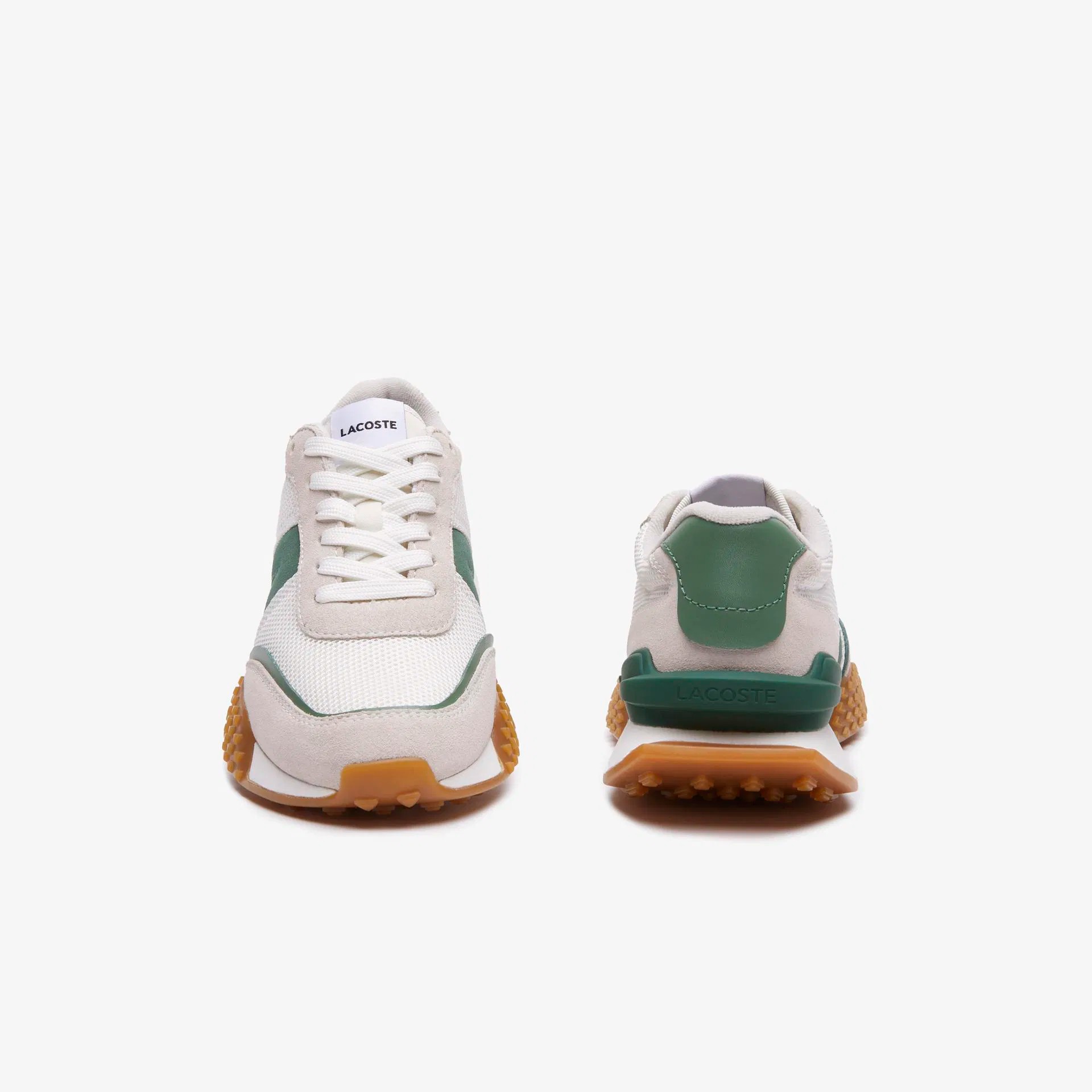 Lacoste L-Spin Deluxe Kadın Bej Sneaker