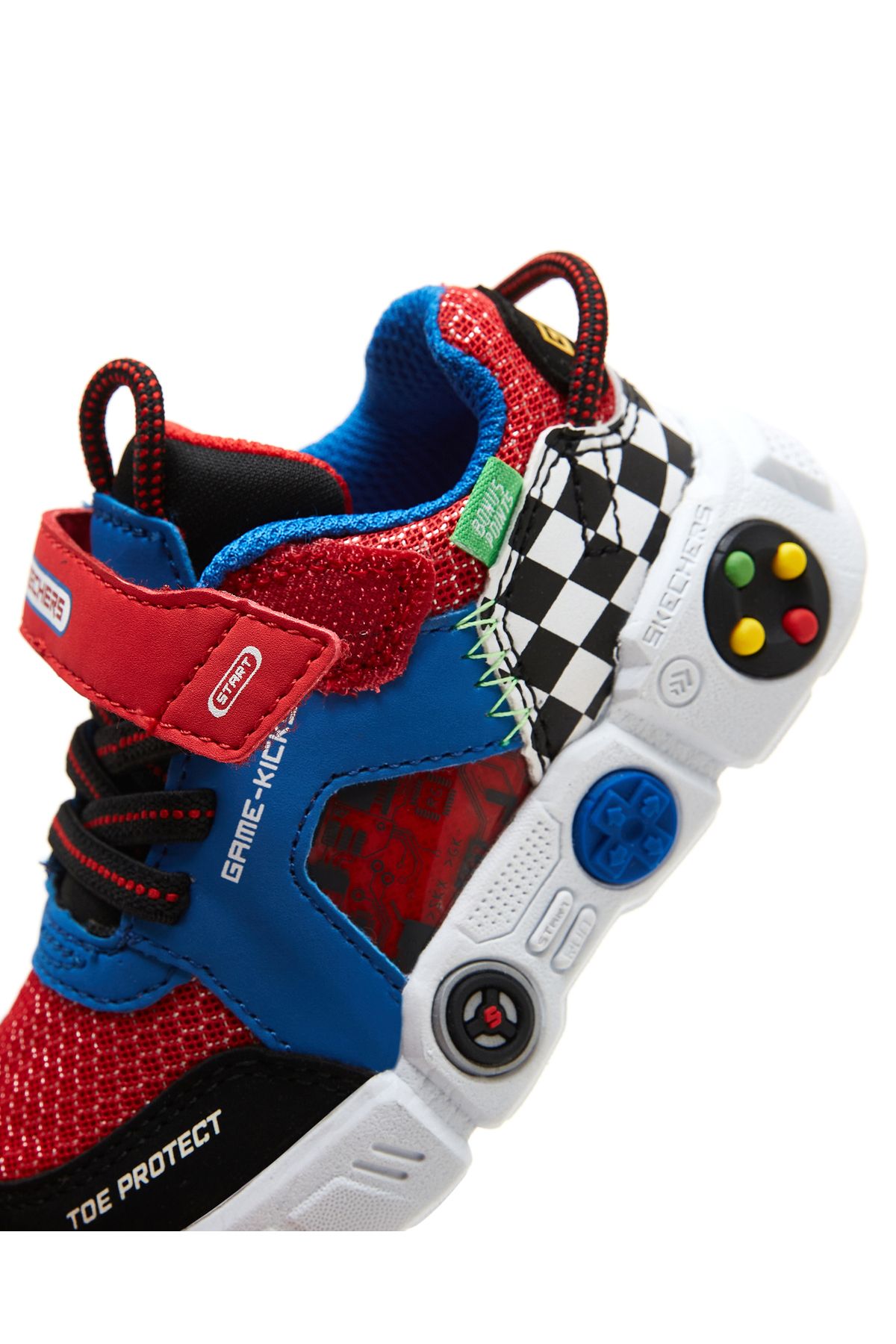 Lil Gametronix Küçük Erkek Çocuk Mavi Spor Ayakkabı 402262n Blmt