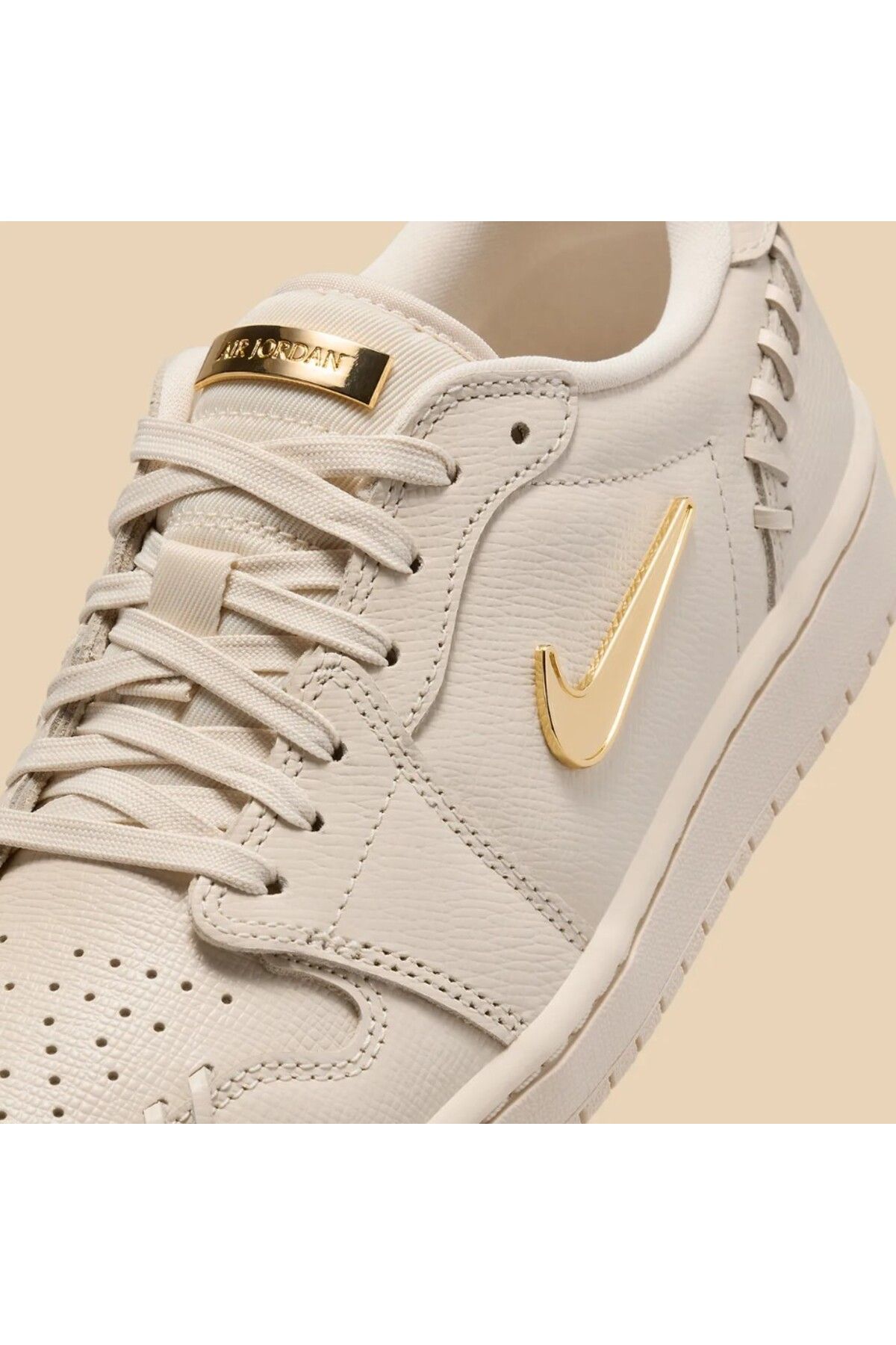 Air Jordan 1 Method of Make Low Kahverengi Sneaker Ayakkabı
